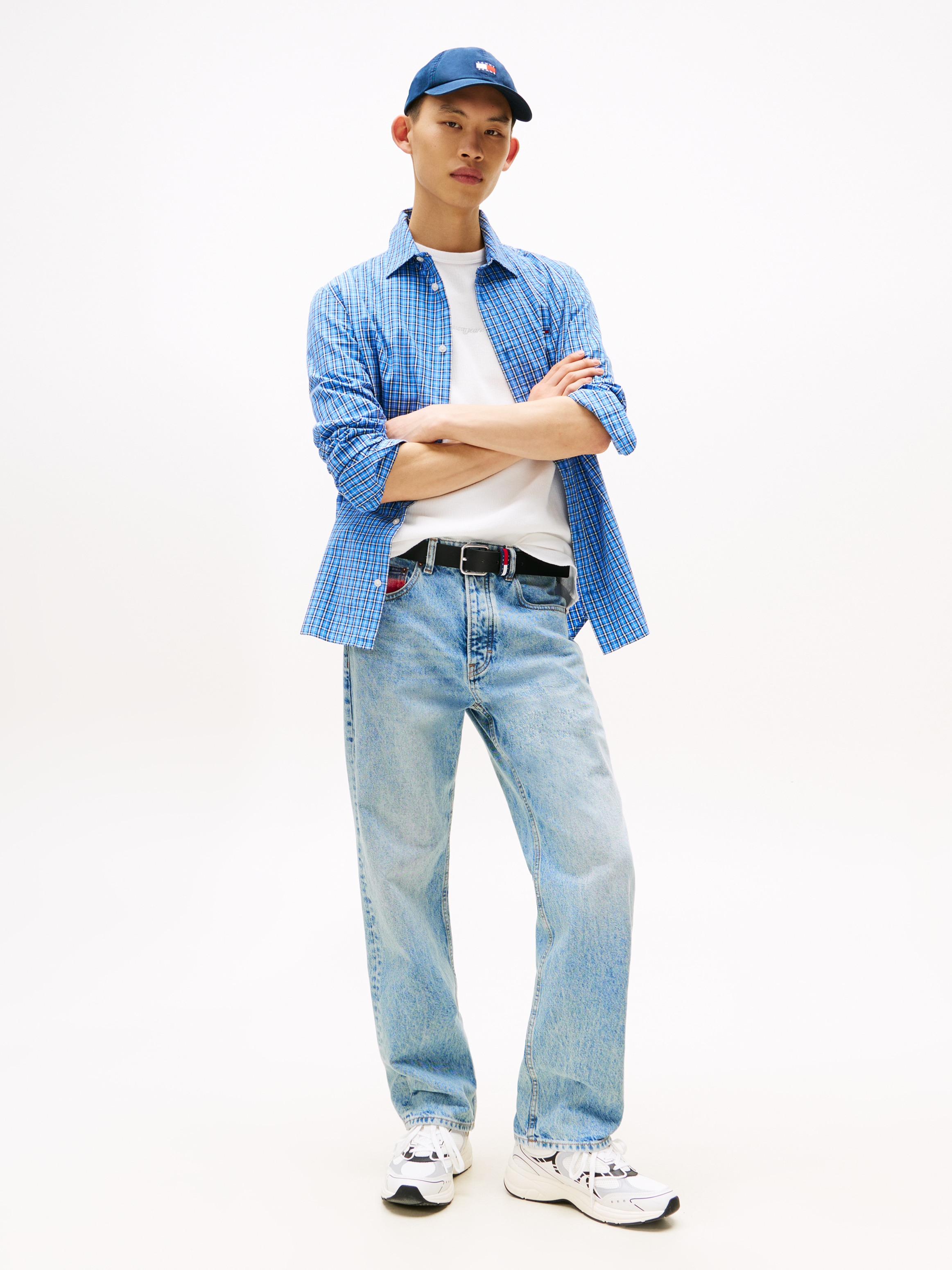 Tommy Jeans Regular-fit-Jeans »Otis Regular Straight«, Mit Gürtelschlaufen