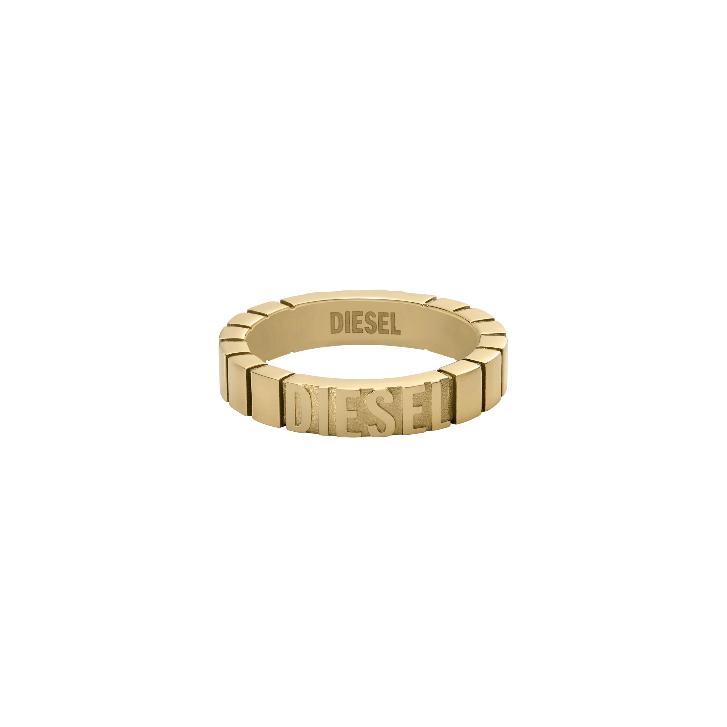Diesel Fingerring »Schmuck Geschenk Edelstahl DIESEL FONT«