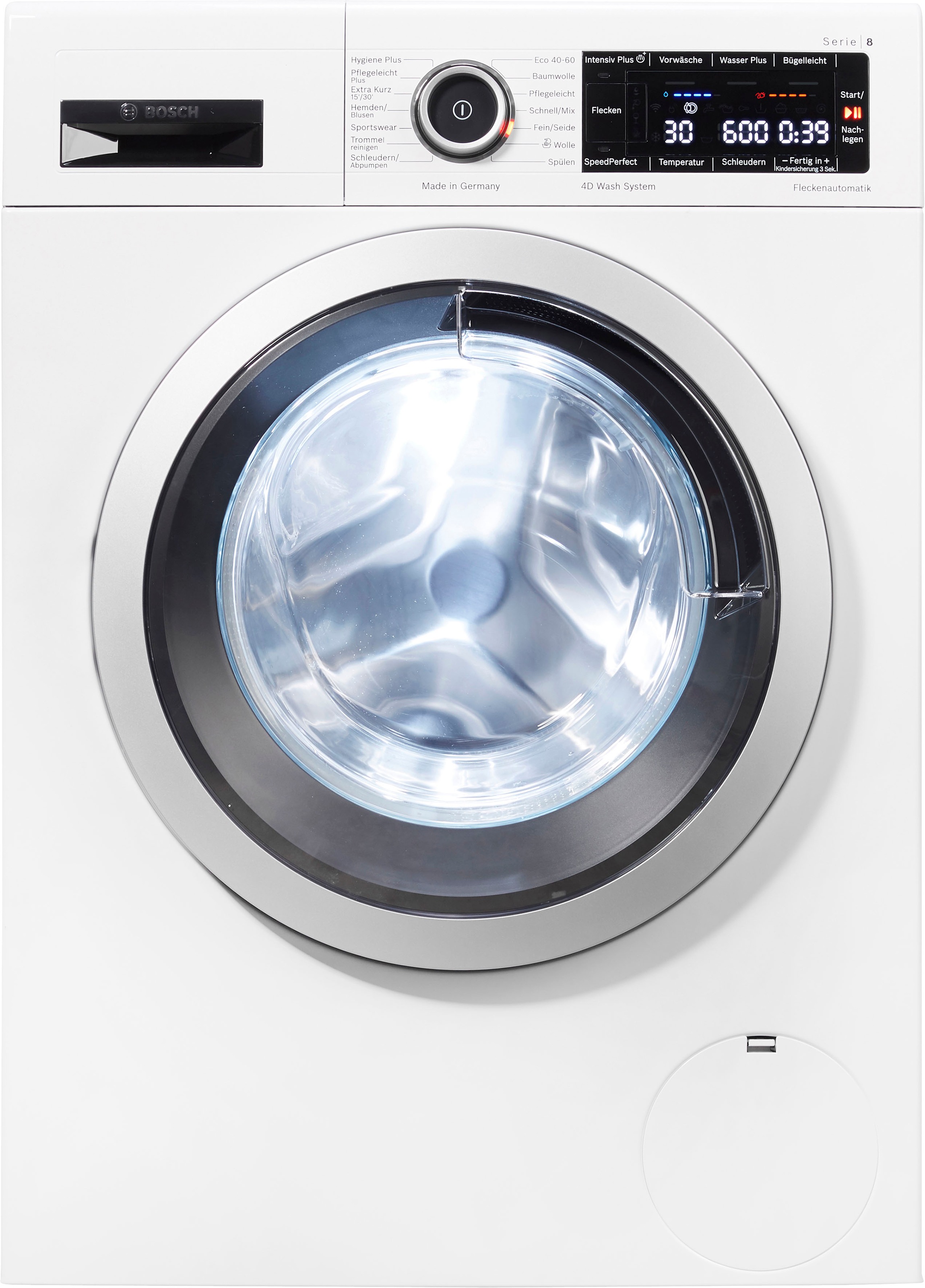 10 BAUR U/min Waschmaschine, BOSCH | kg, WAX32M12, 1600