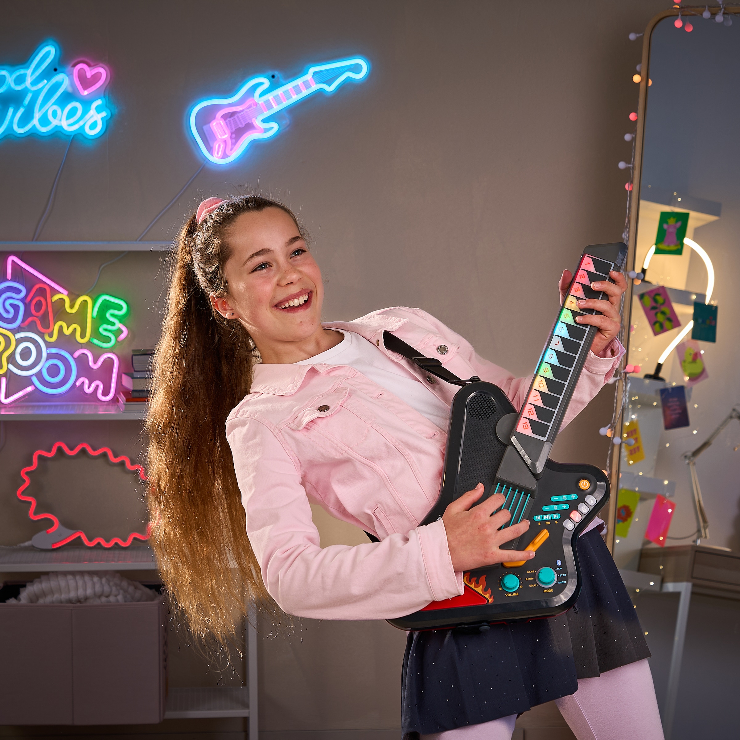 Vtech® Spiel-Gitarre »Kidi Guitar Superstar« mit Lichteffekten