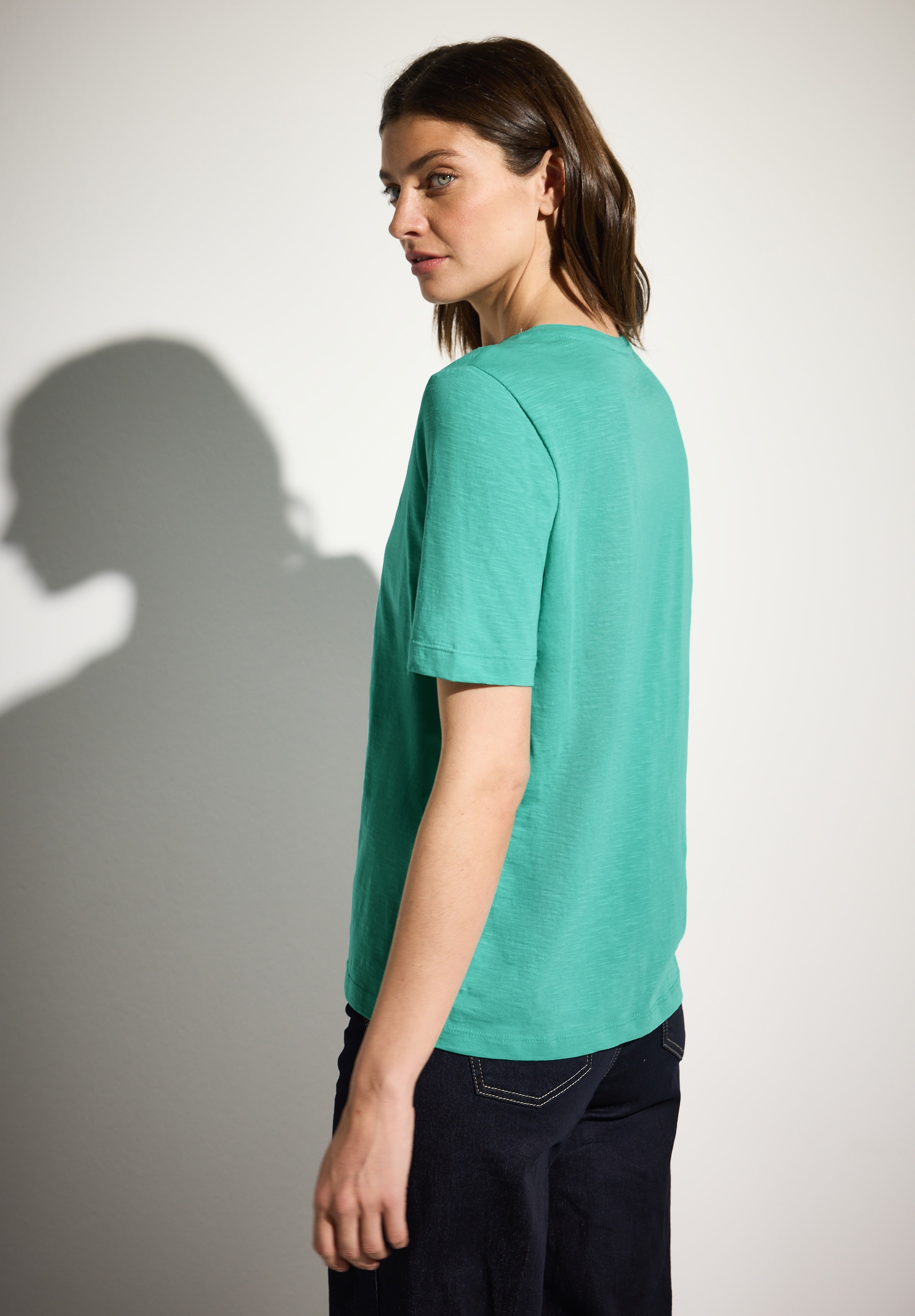 Cecil V-Shirt, mit V-Ausschnitt
