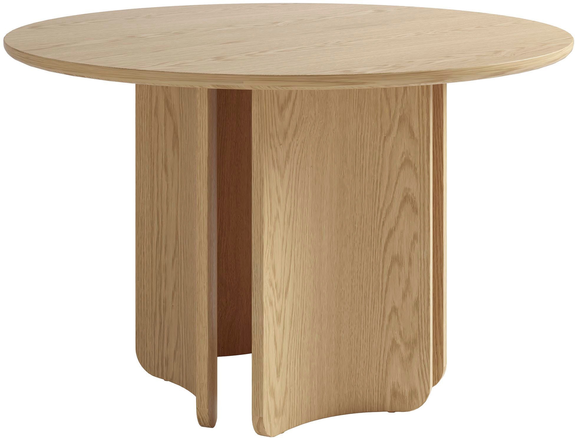 SCHÖNER WOHNEN-Kollektion Esstisch »HARSTAD« 1 Stk. tlg. 120 cm, mit variabel montierbarem Untergestell