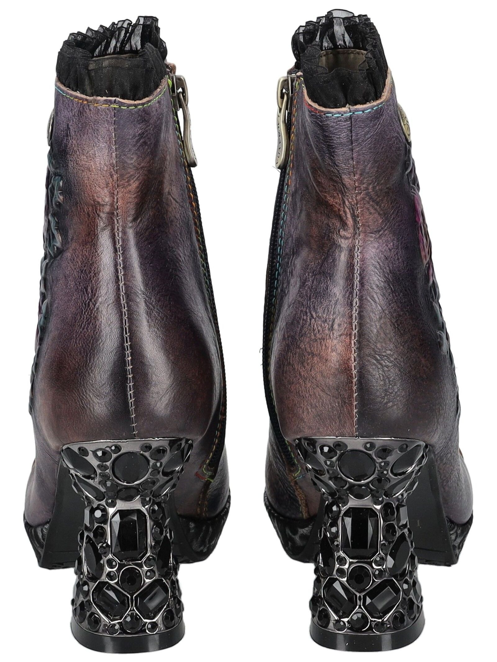 LAURA VITA High-Heel-Stiefelette »LAURA VITA Stiefelette Leder«