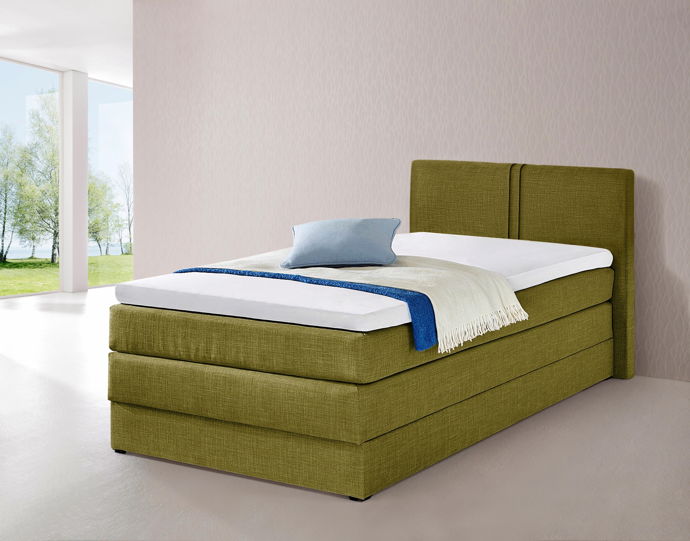 hapo Boxspringbett mit Bettkasten