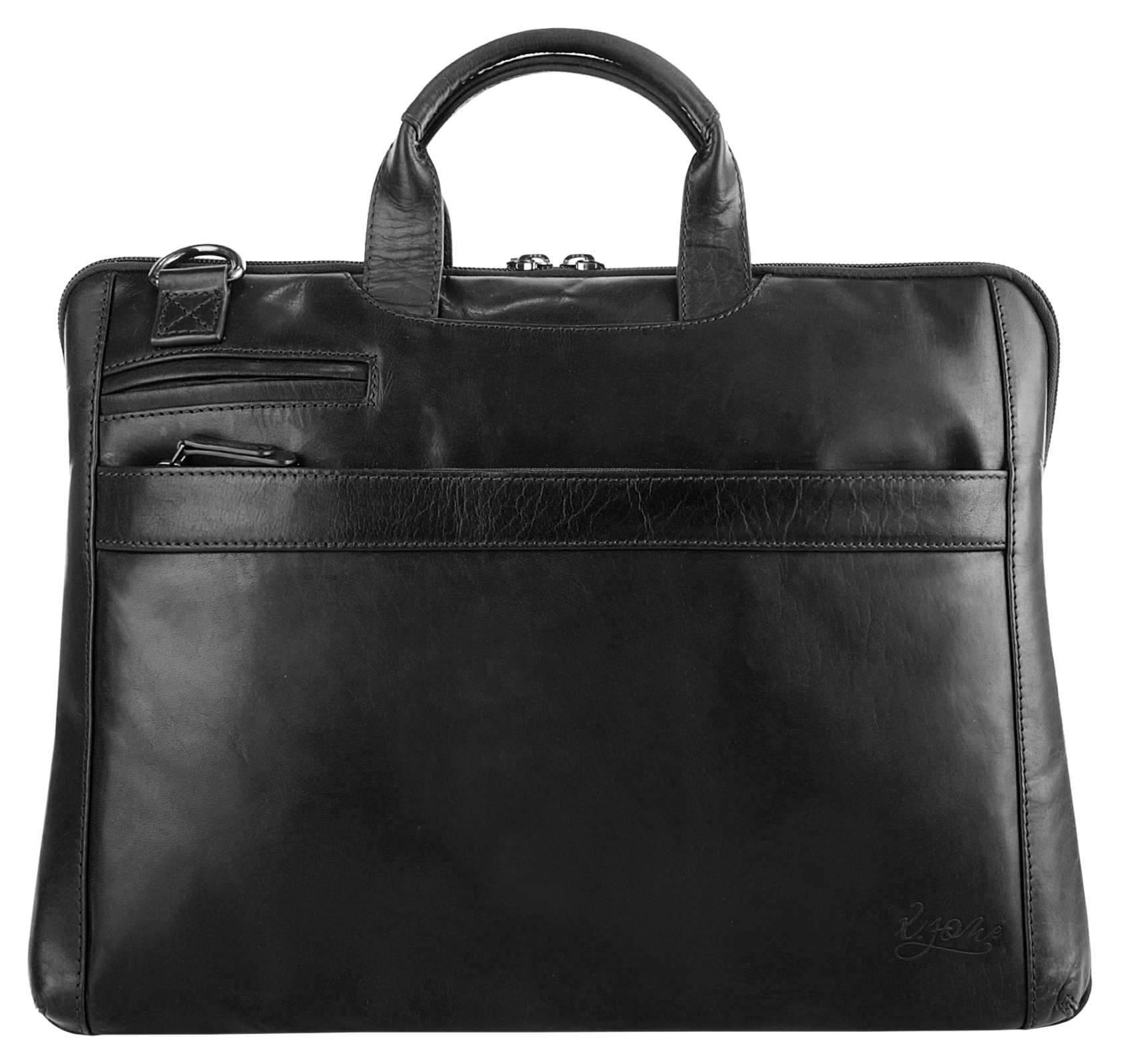 X-Zone Laptoptasche, echt Leder