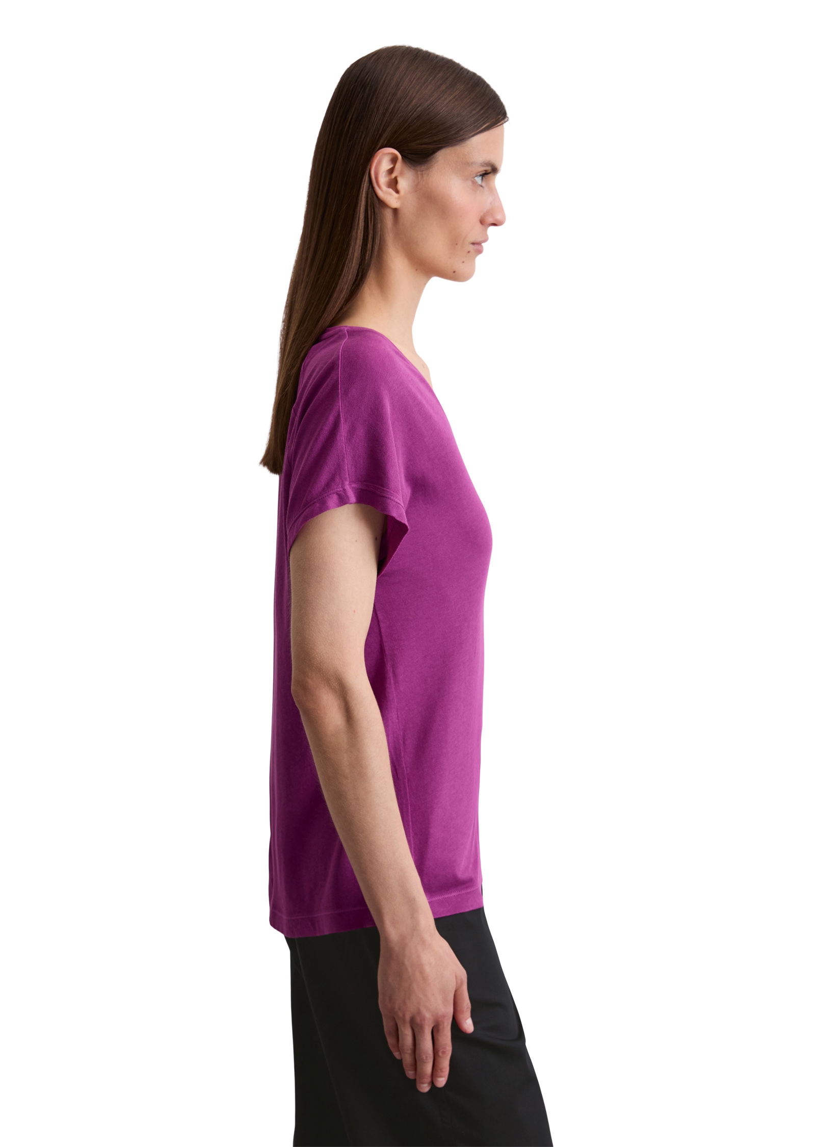 Marc O'Polo T-Shirt »aus Viskose-Organic-Cotton-Mix«