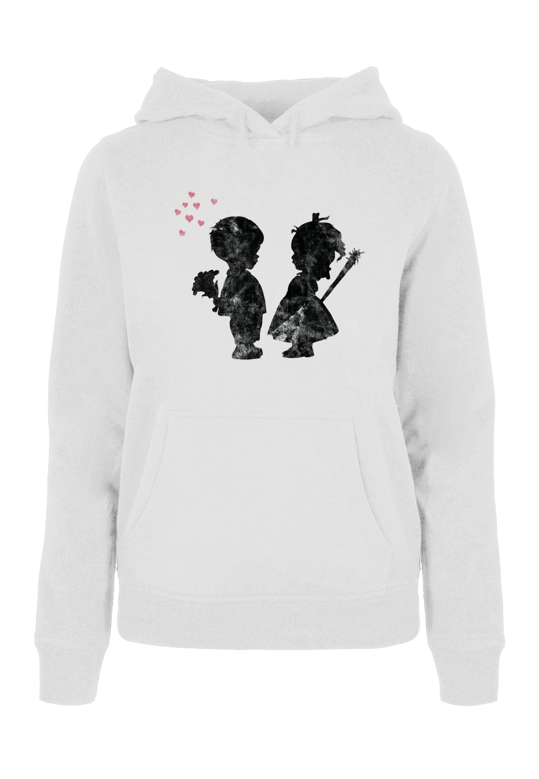 Merchcode Kapuzenpullover "Merchcode Damen Ladies Girl with a stick Hoody" günstig online kaufen