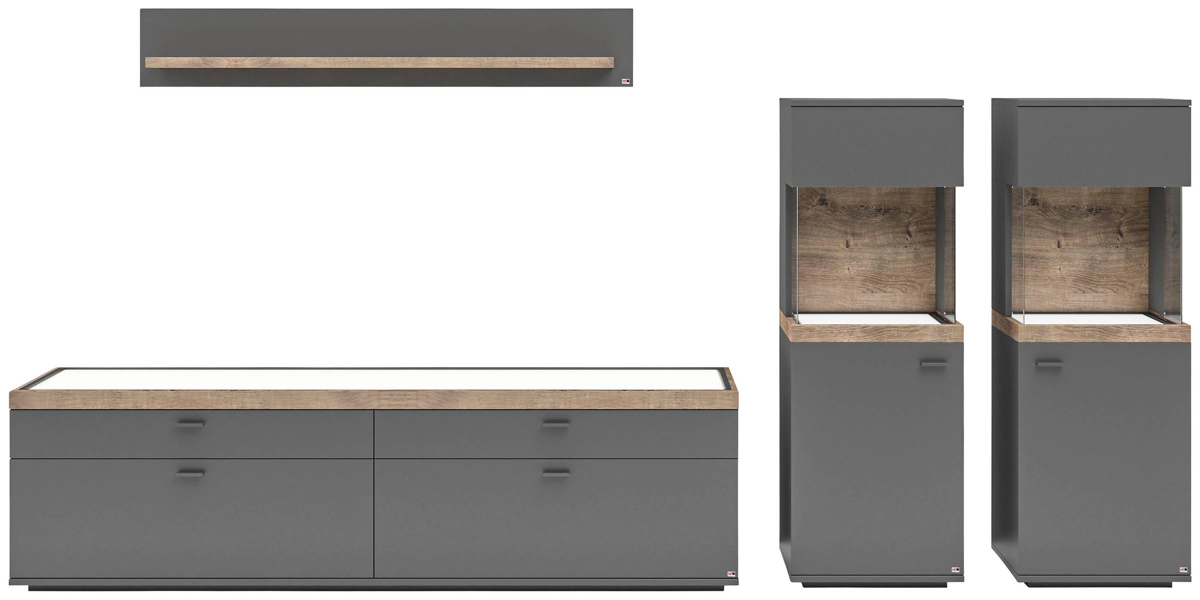 set one by Musterring Wohnwand "Lancaster" günstig online kaufen