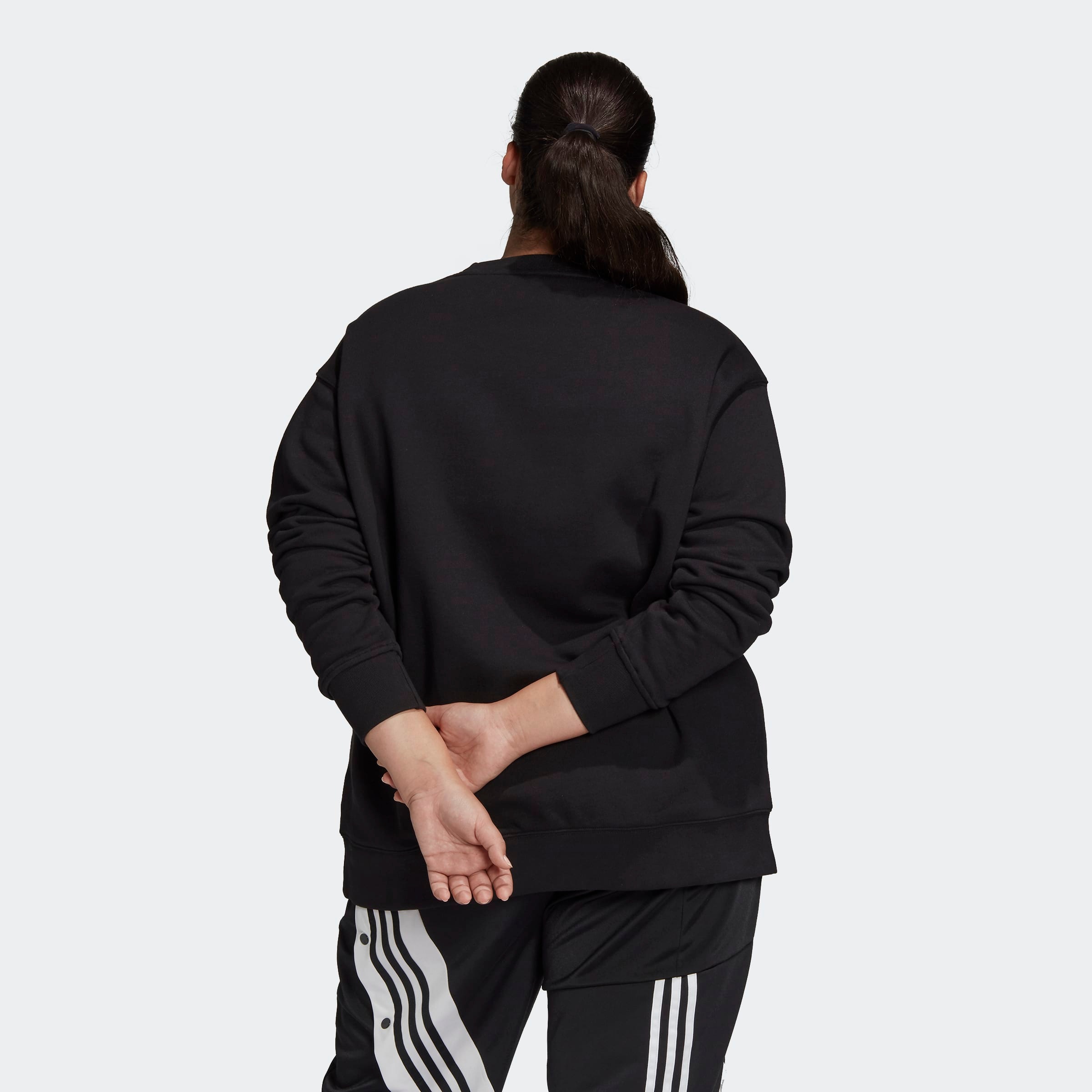 adidas Originals Sweatshirt »TREFOIL SWEATSHIRT - GROSSE ...