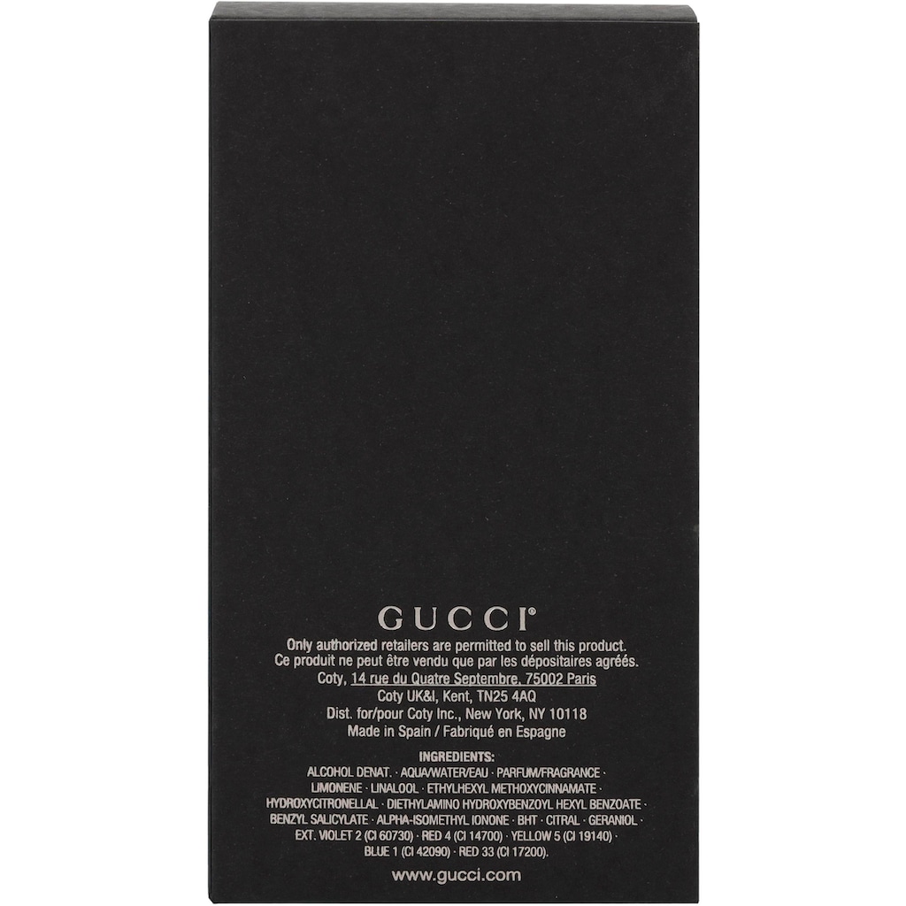 GUCCI Eau de Toilette »Guilty Pour Homme«