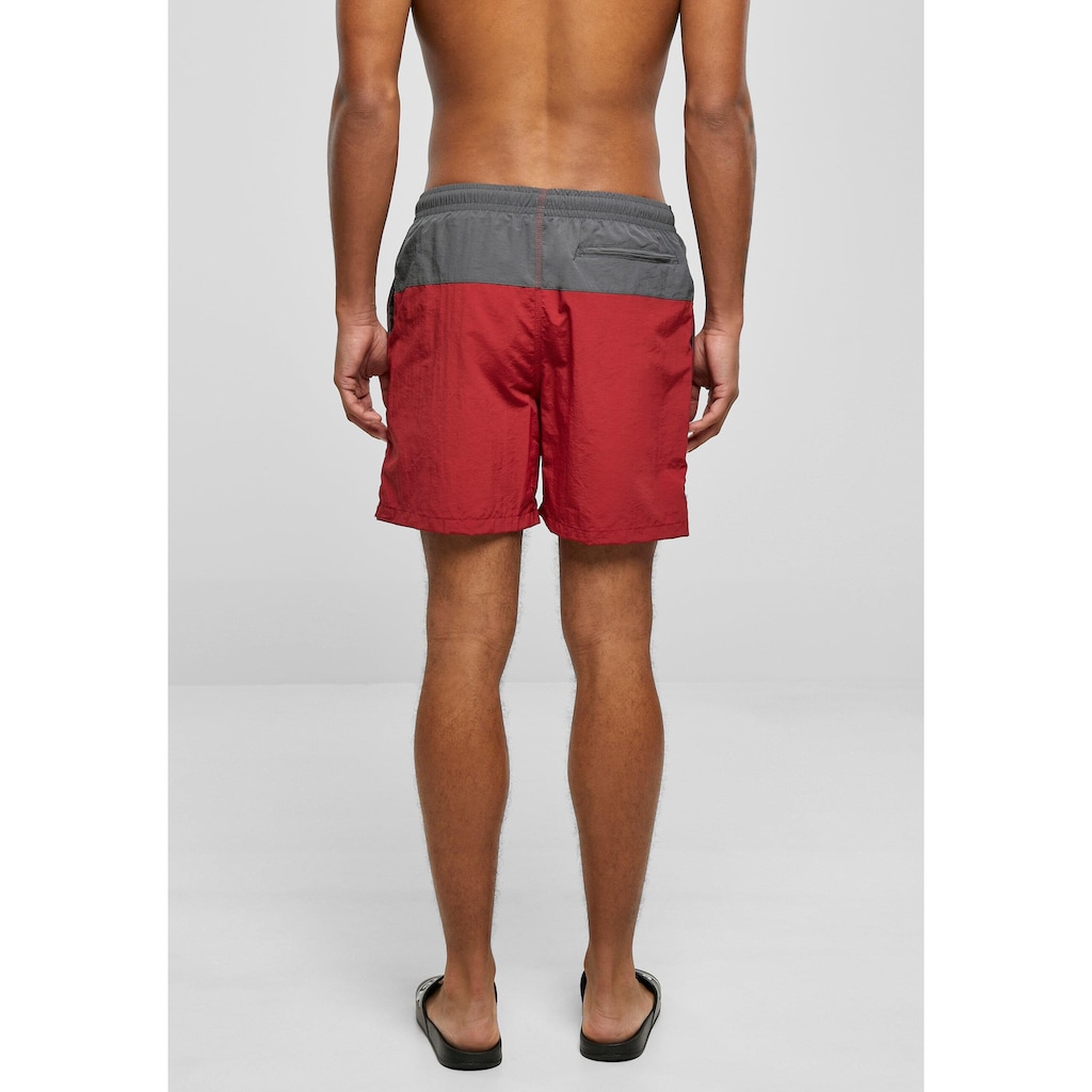 URBAN CLASSICS Badeshorts »Urban Classics Herren Block Swim Shorts«