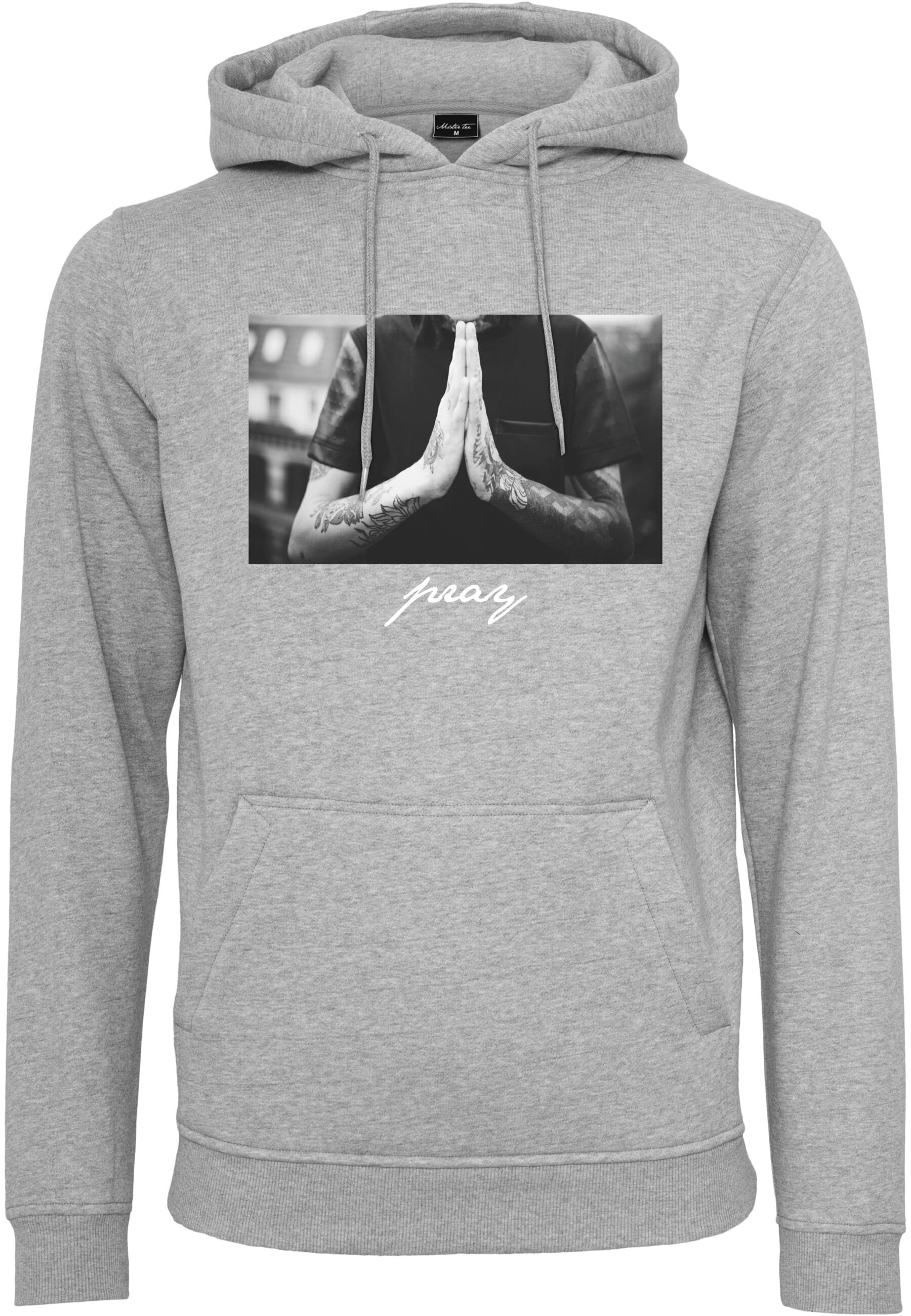 MisterTee Sweatshirt »MisterTee Herren Pray Hoody«, (1 tlg.)