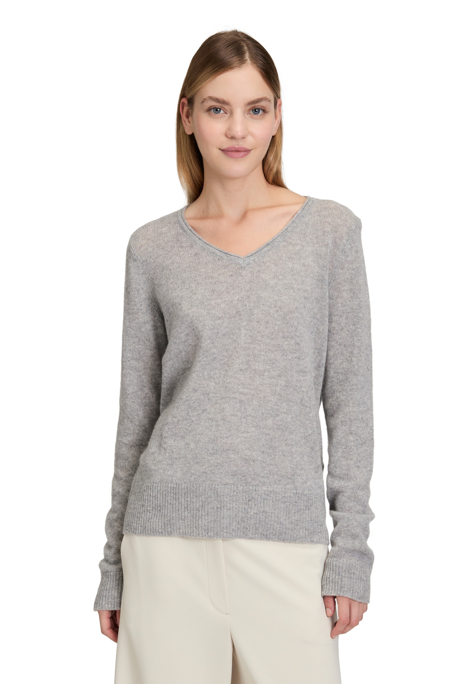 Betty Barclay Strickpullover "Betty Barclay Damen Kaschmir-Pullover mit V-A günstig online kaufen