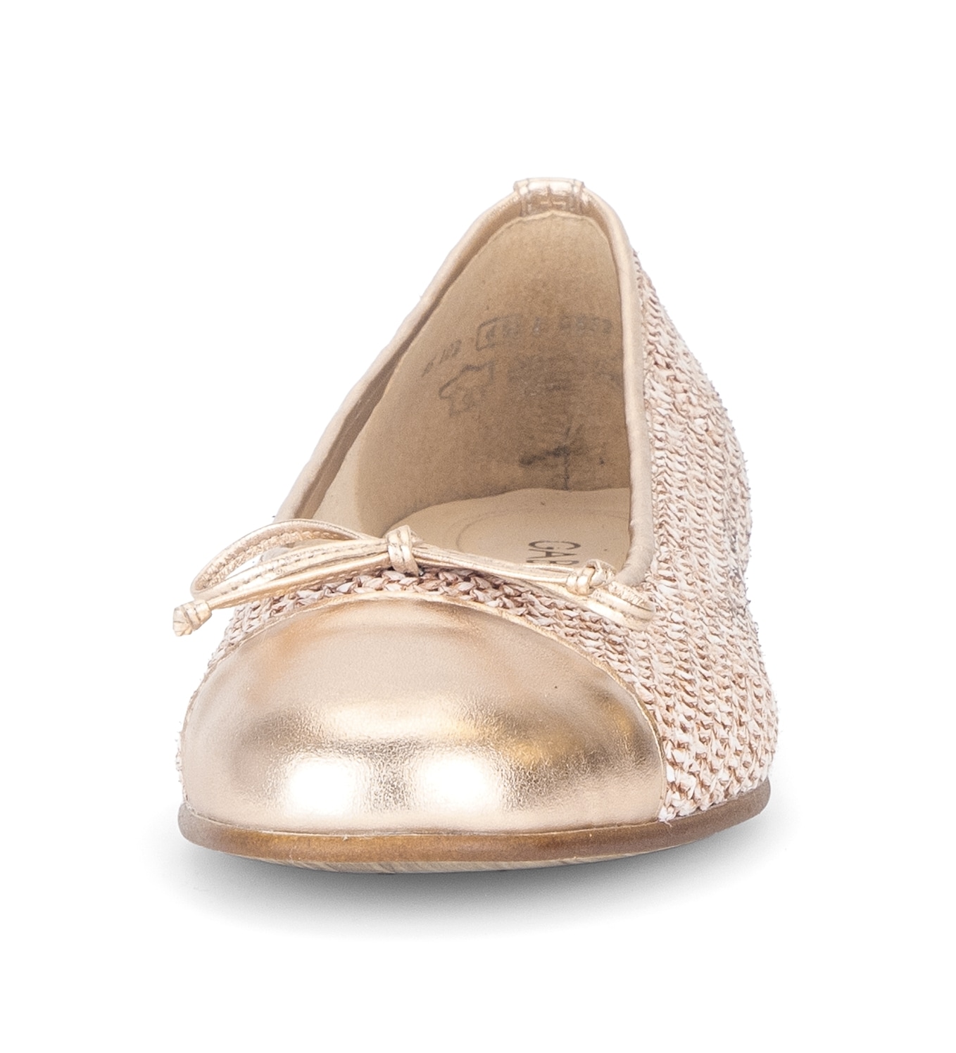 Gabor Ballerina  Blockabsatz, Businessschuh, Schupfschuh in runder Form