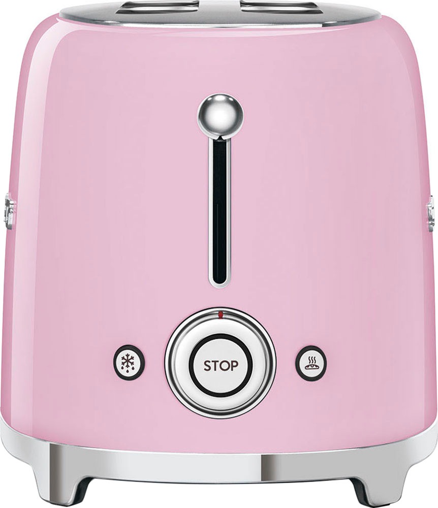 Smeg Toaster "TSF01PKEU" 2 kurze Schlitze für 2 Scheiben 950 W günstig online kaufen