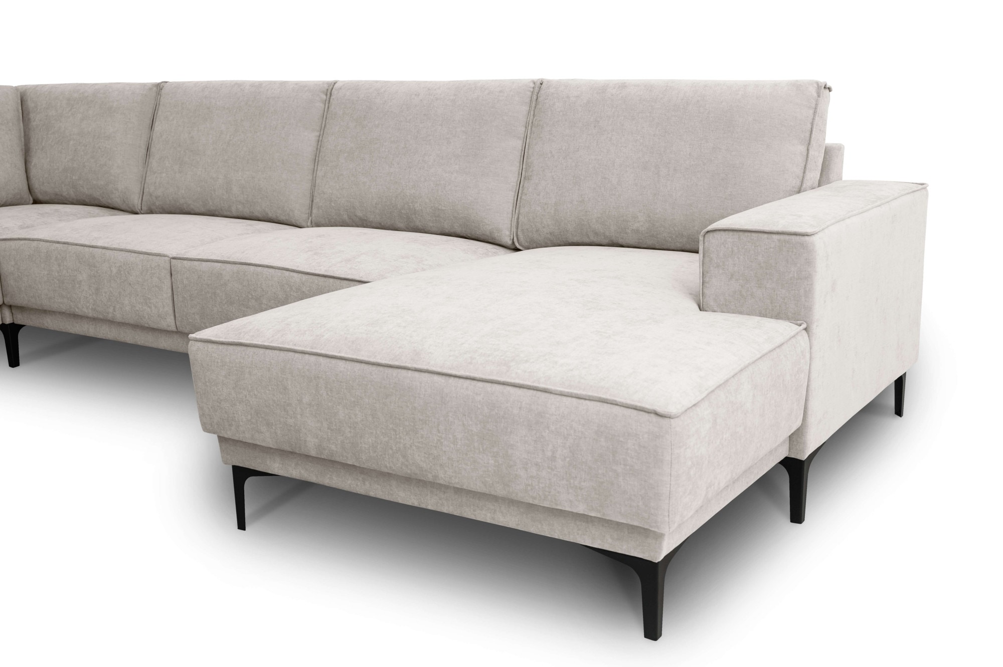 Places of Style Wohnlandschaft »Oland«, U-Form, im zeitlosem Design und hochwertiger Verabeitung
