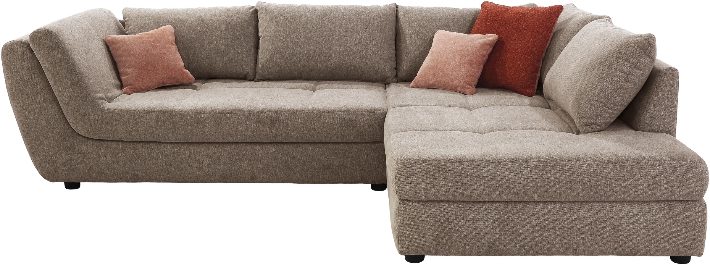 Jockenhöfer Gruppe Ecksofa "Rascasse, L-Form, Rampenotik im modernen Design günstig online kaufen