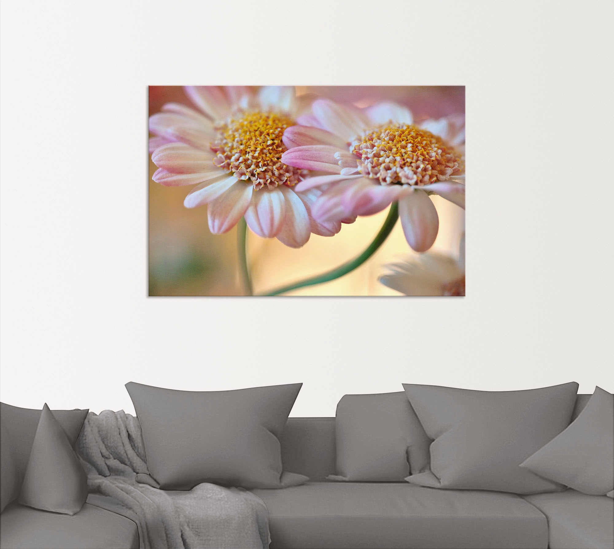 Artland Wandbild »Zweisamkeit«, Blumen, (1 St.), als Alubild, Outdoorbild, Leinwandbild in verschied. Größen