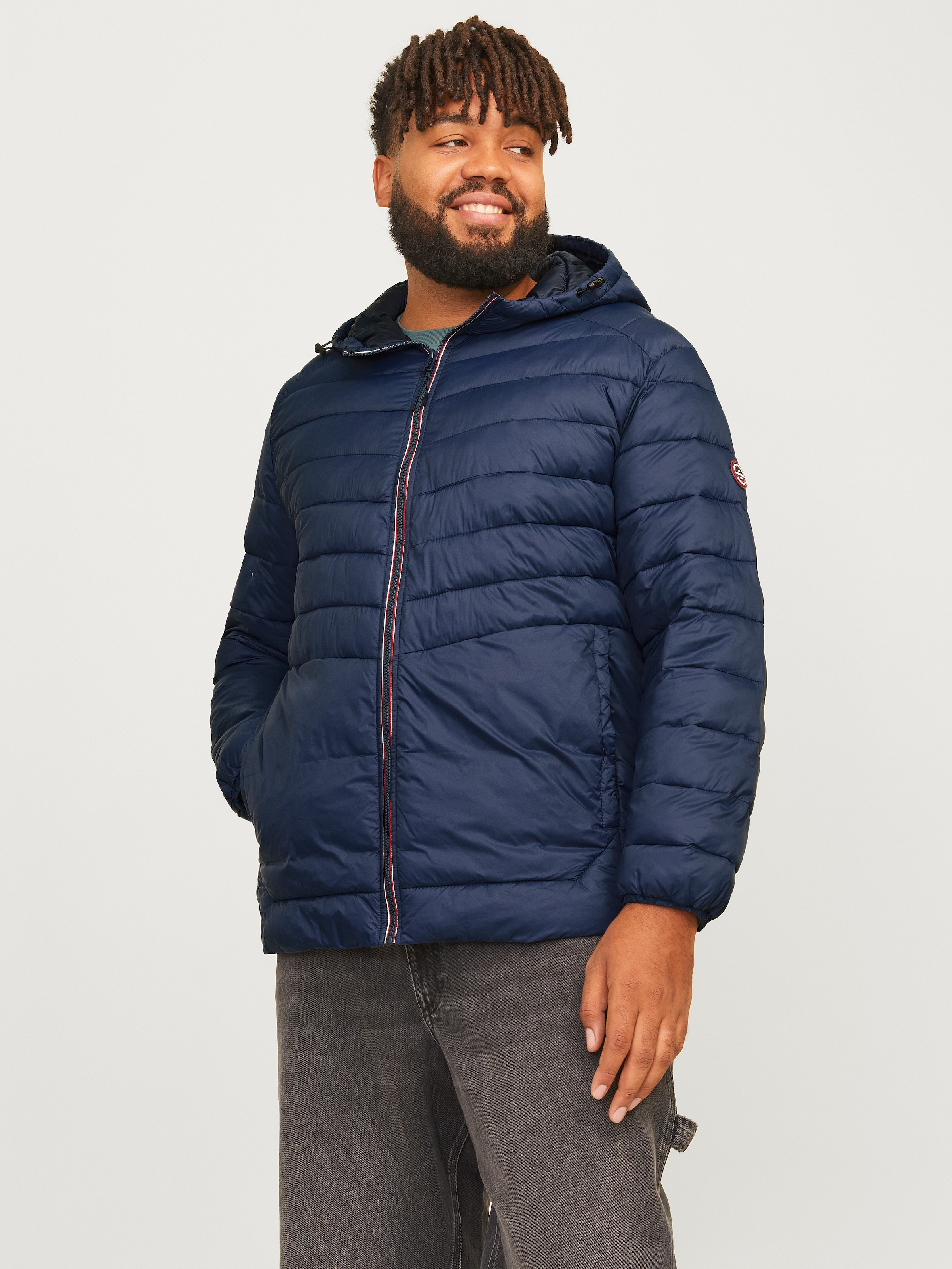 Jack & Jones PlusSize Steppjacke "JJESPRINT PUFFER HOOD NOOS PLS", ohne Kap günstig online kaufen