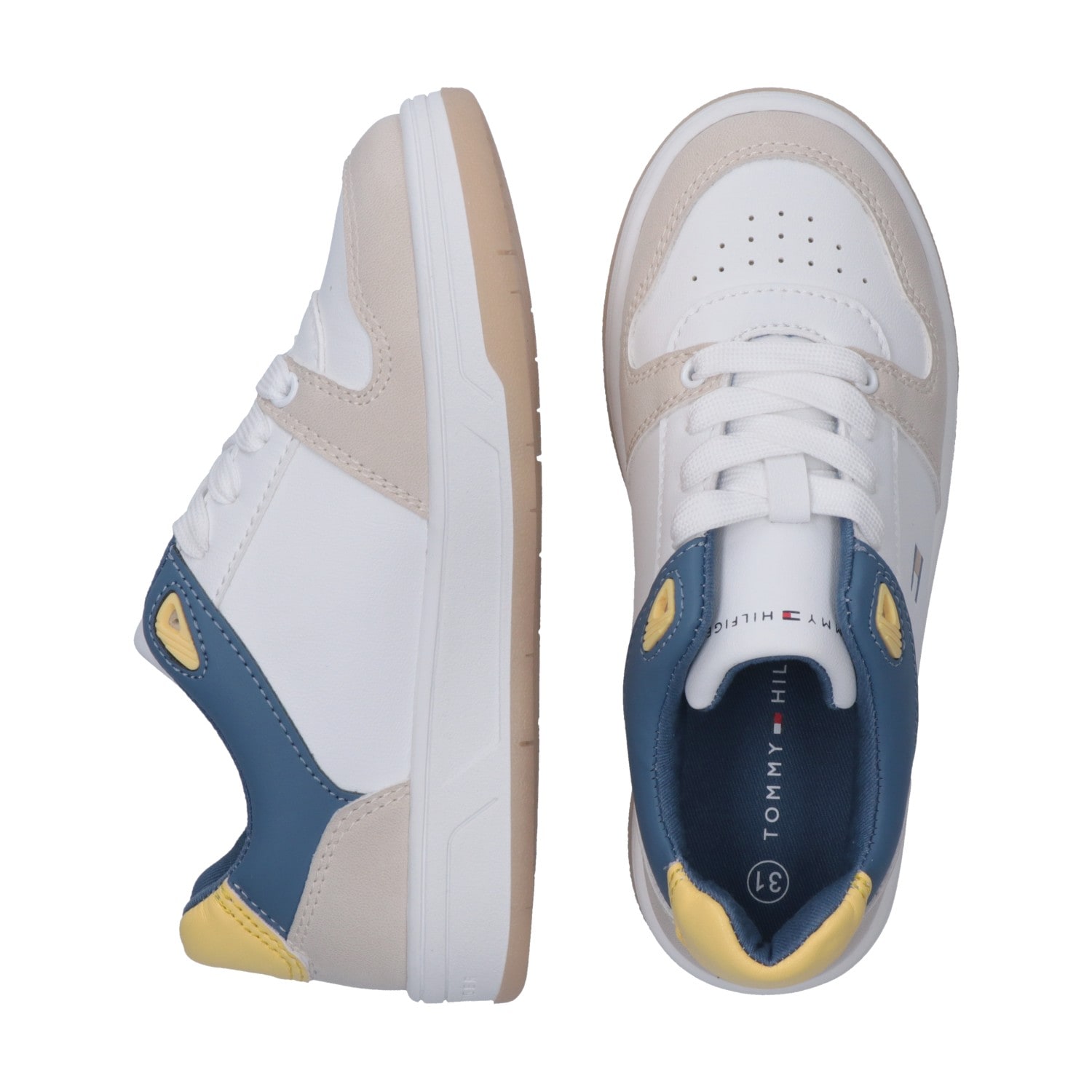 Tommy Hilfiger Sneaker  Basket Sneaker, Halbschuh, Schnürschuh im Retro Look