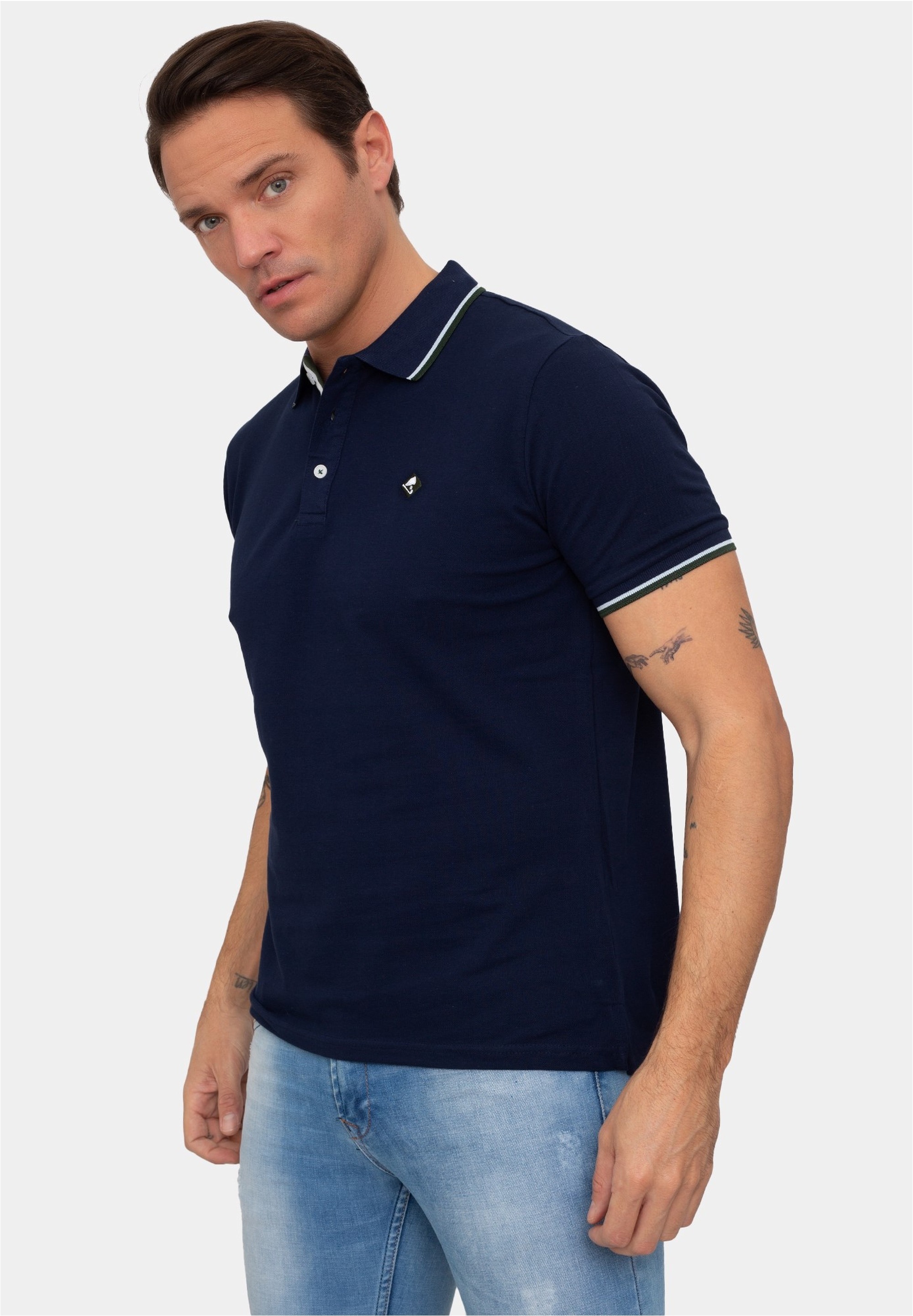 SIR RAYMOND TAILOR Poloshirt "Marcus" 1 Stk. mit klassischem Kragen und kur günstig online kaufen