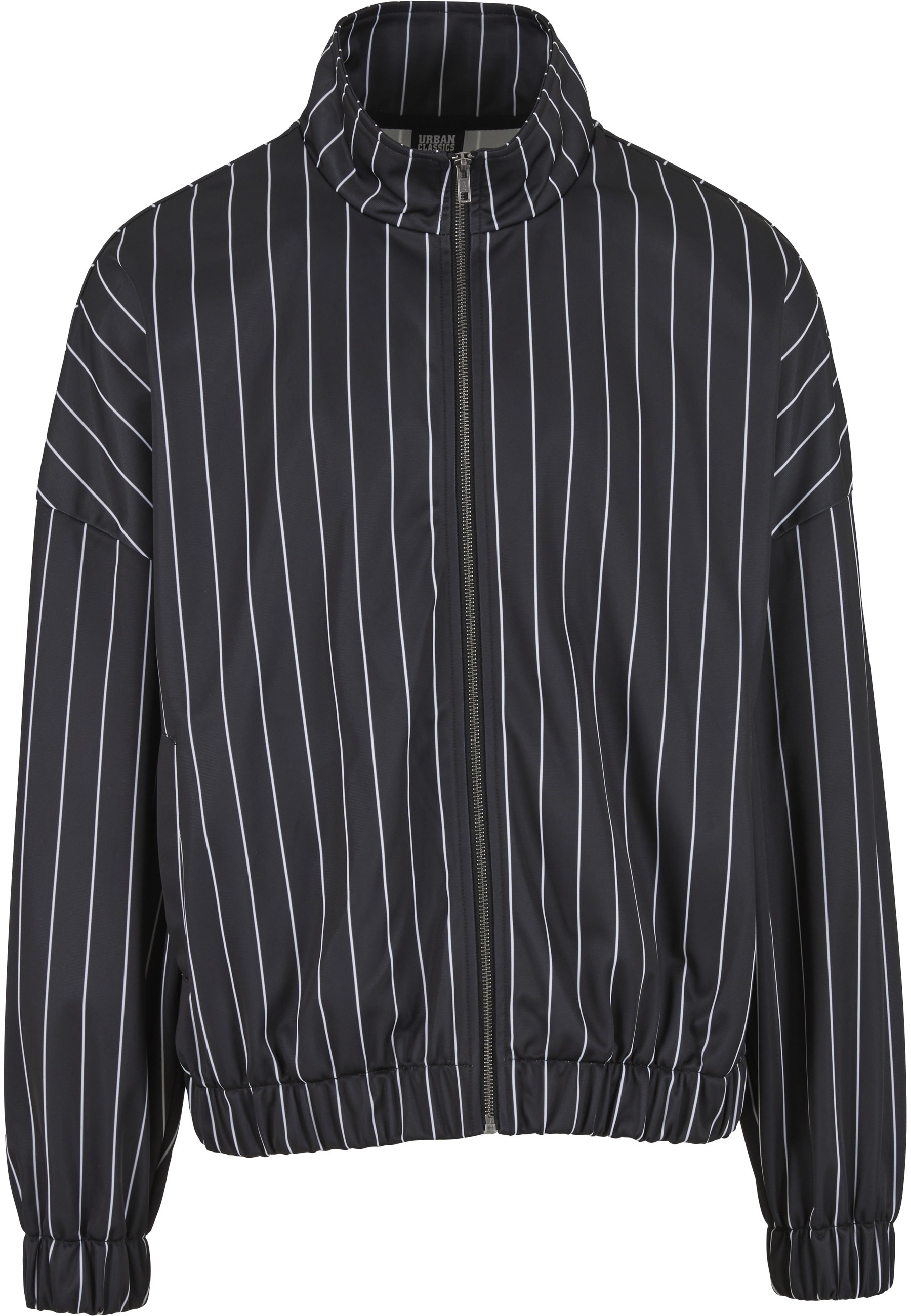 URBAN CLASSICS Trainingsjacke "Urban Classics Pinstripe Trackjacket" 1 Stk. tlg. ohne Kapuze