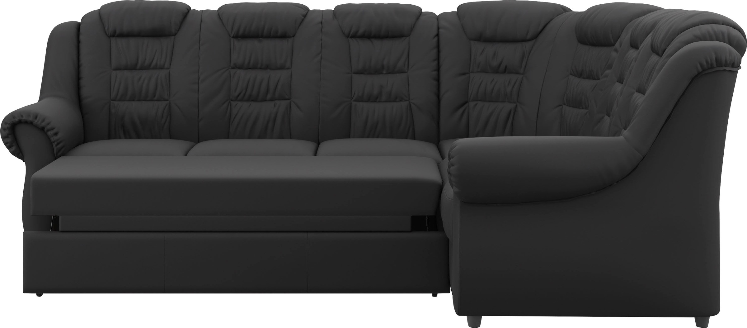 Home affaire Ecksofa »Boston L-Form«, mit hoher Rückenlehne, wahlweise mit Bettfunktion & Stauraum