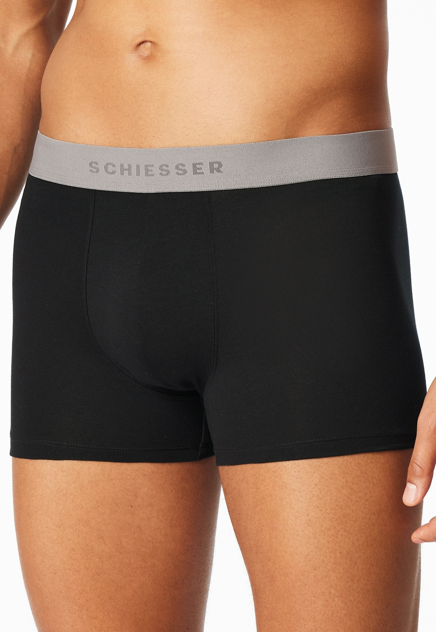 Schiesser Boxershorts "95/5 Multipacks" 5er Pack, ohne Eingriff, angenehm w günstig online kaufen