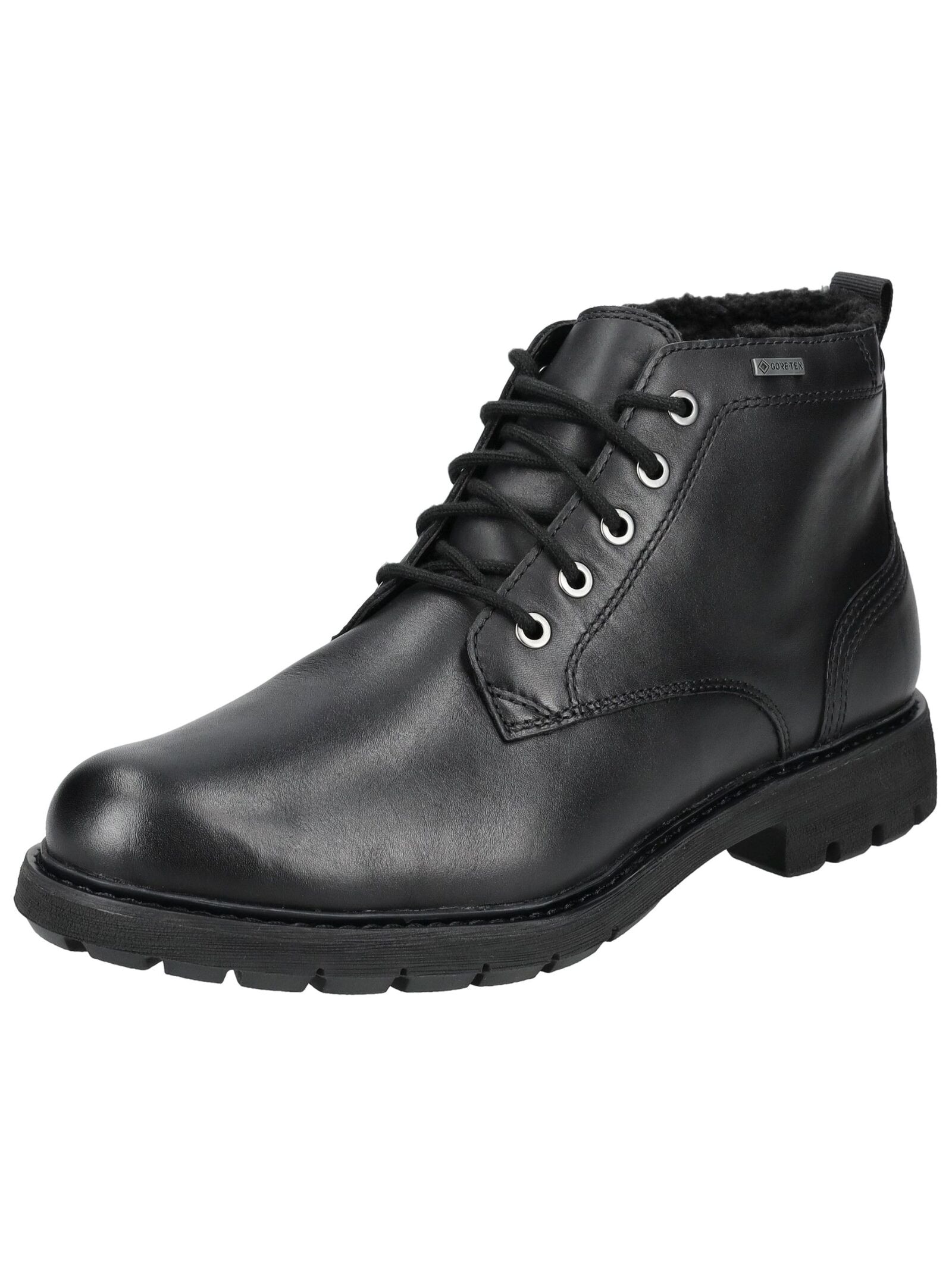 Clarks Schnürstiefelette "Clarks Stiefelette Leder" günstig online kaufen