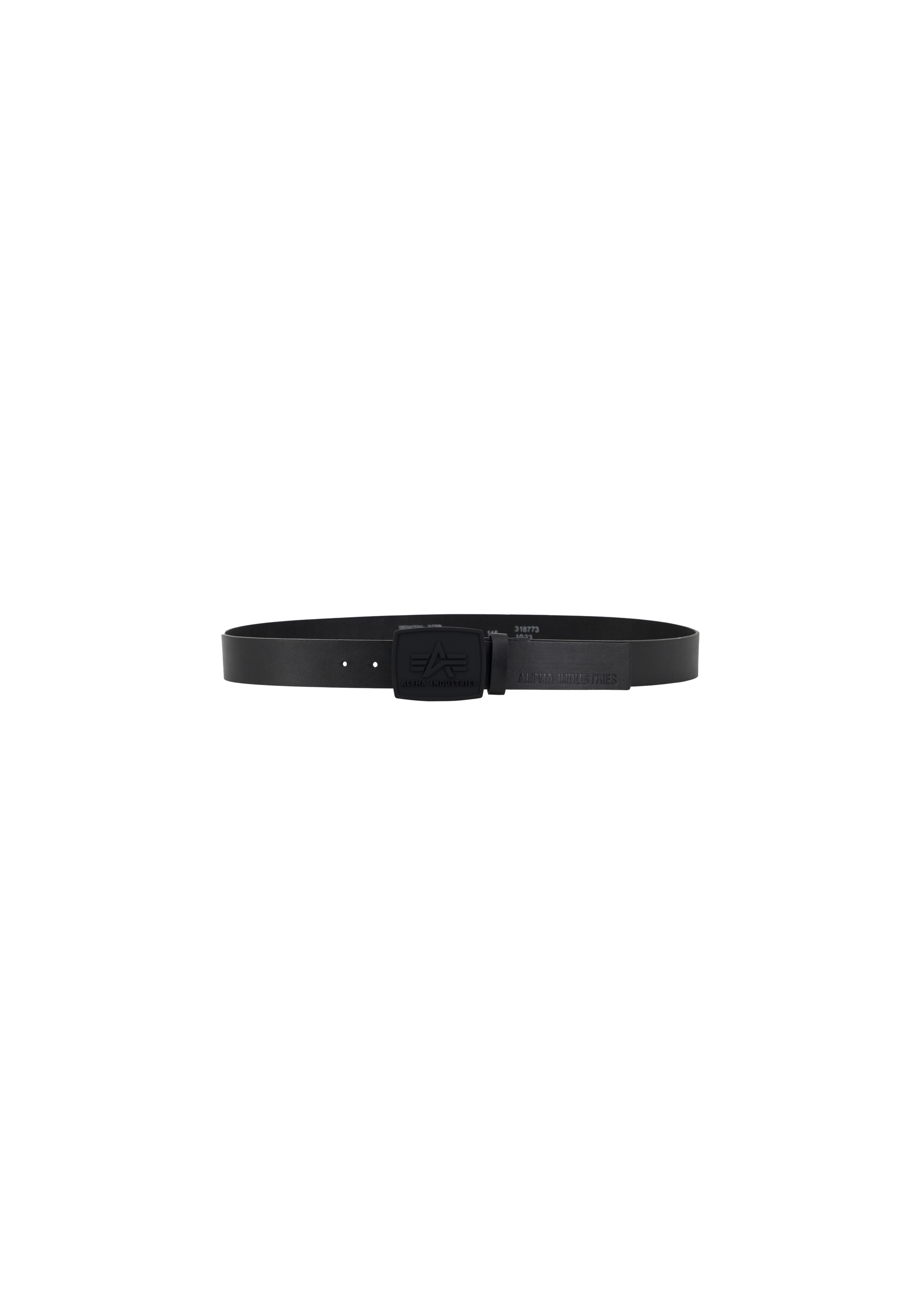 Alpha Industries Ledergürtel "All Black Belt" günstig online kaufen