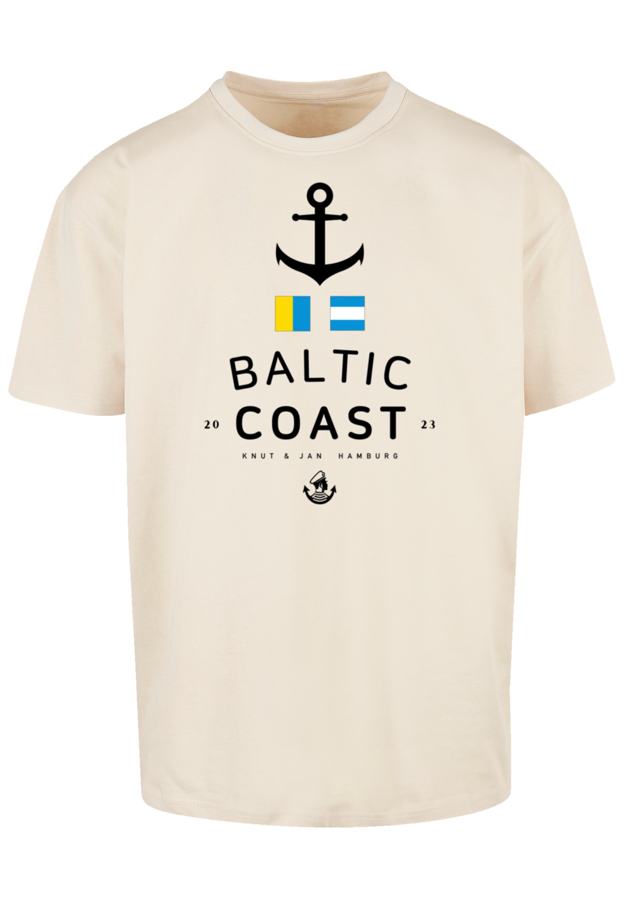 F4NT4STIC T-Shirt "Ostsee Baltic Sea Knut & Jan Hamburg" Print günstig online kaufen