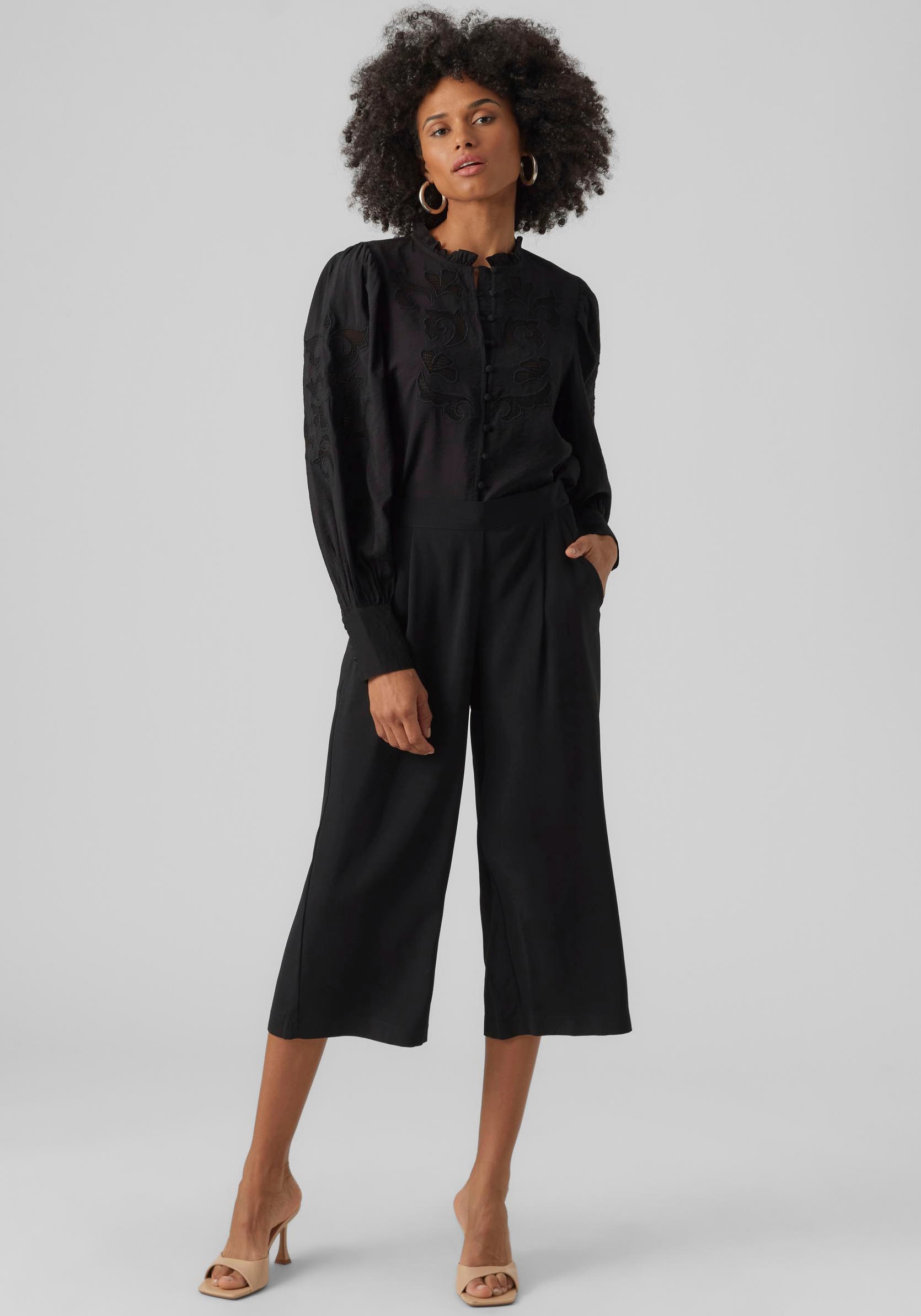 Vero Moda Culotte »VMCOCO CULOTTE PANT WVN GA NOOS«, Sommerhose, in 3/4 Länge