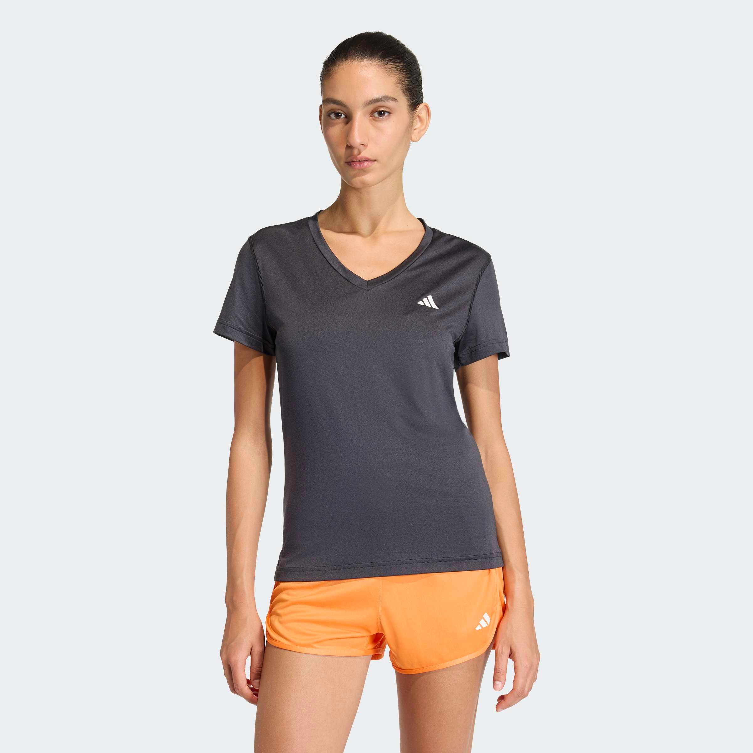 adidas Performance T-Shirt "ADIDAS WORKOUT ESSENTIALS MIT V-AUSSCHNITT" günstig online kaufen