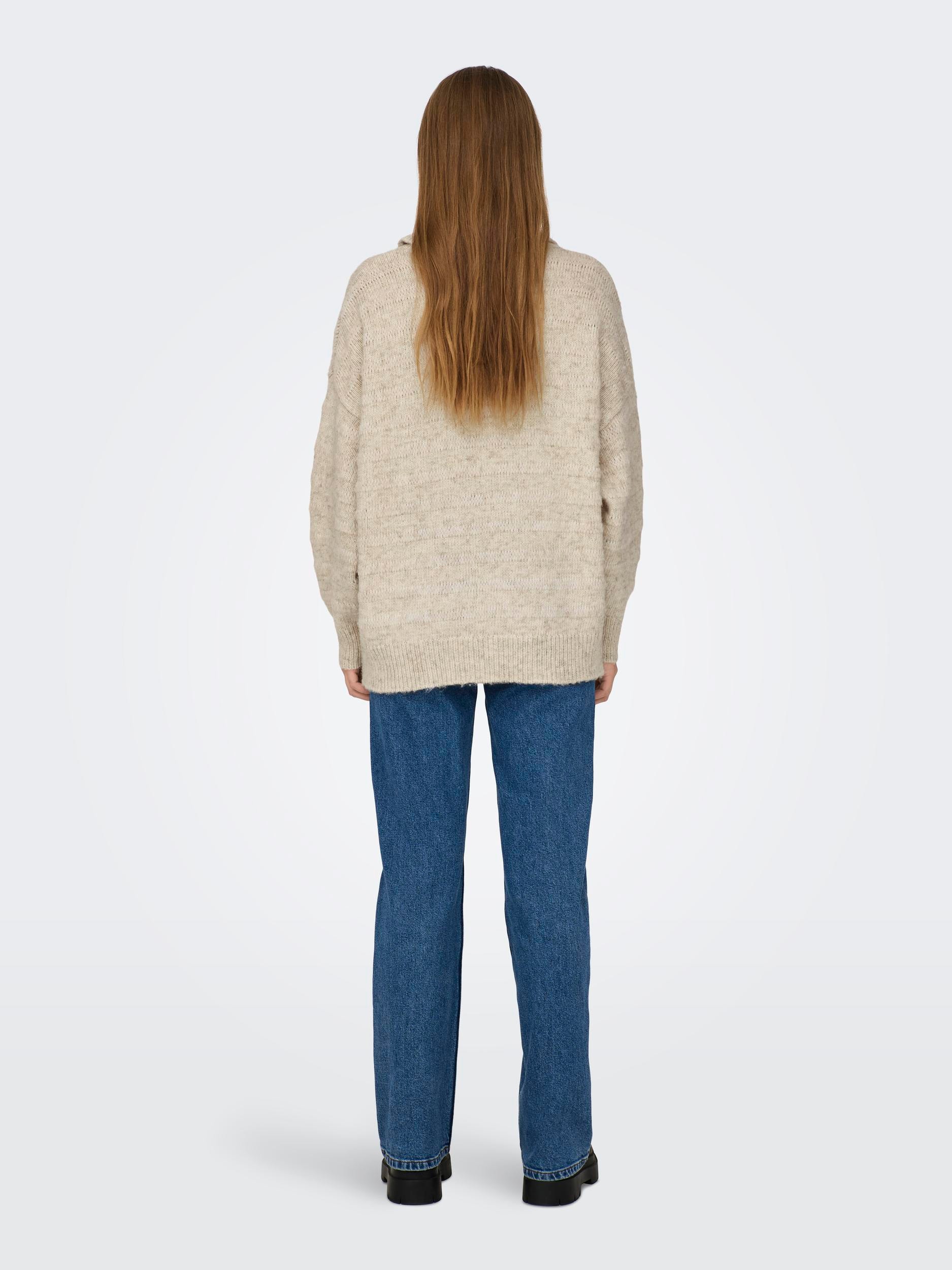 ONLY Rollkragenpullover »ONLCELINA LIFE LS LOOSE ROLLNECK CC KNT«
