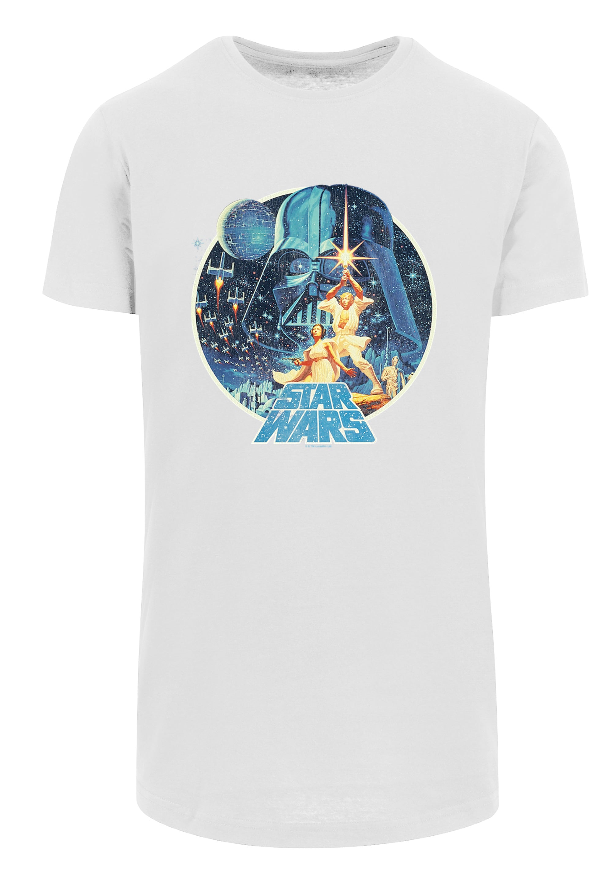 F4NT4STIC Kurzarmshirt "F4NT4STIC Herren Star Wars Vintage Victory with Sha günstig online kaufen