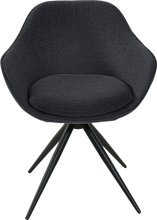 K+W Komfort & Wohnen Drehstuhl "ZOOM" () 4-Fuß Drehstuhl mit Gestell aus Me günstig online kaufen
