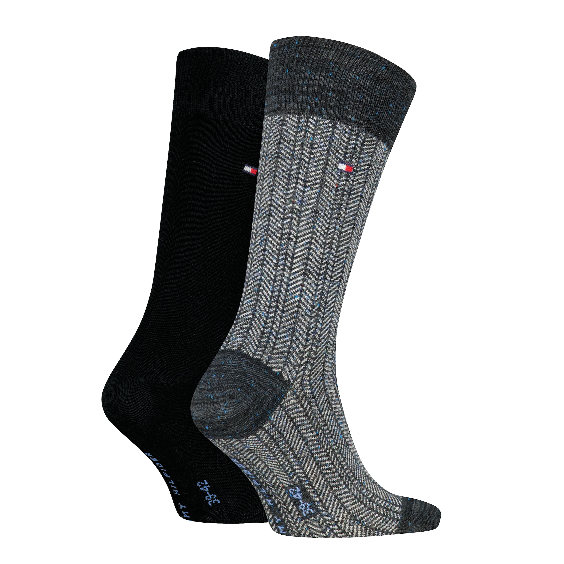 Tommy Hilfiger Socken »TH MEN SOCK 2P MOULINE NAPPY HERRINGBONE« 2 Paar, 