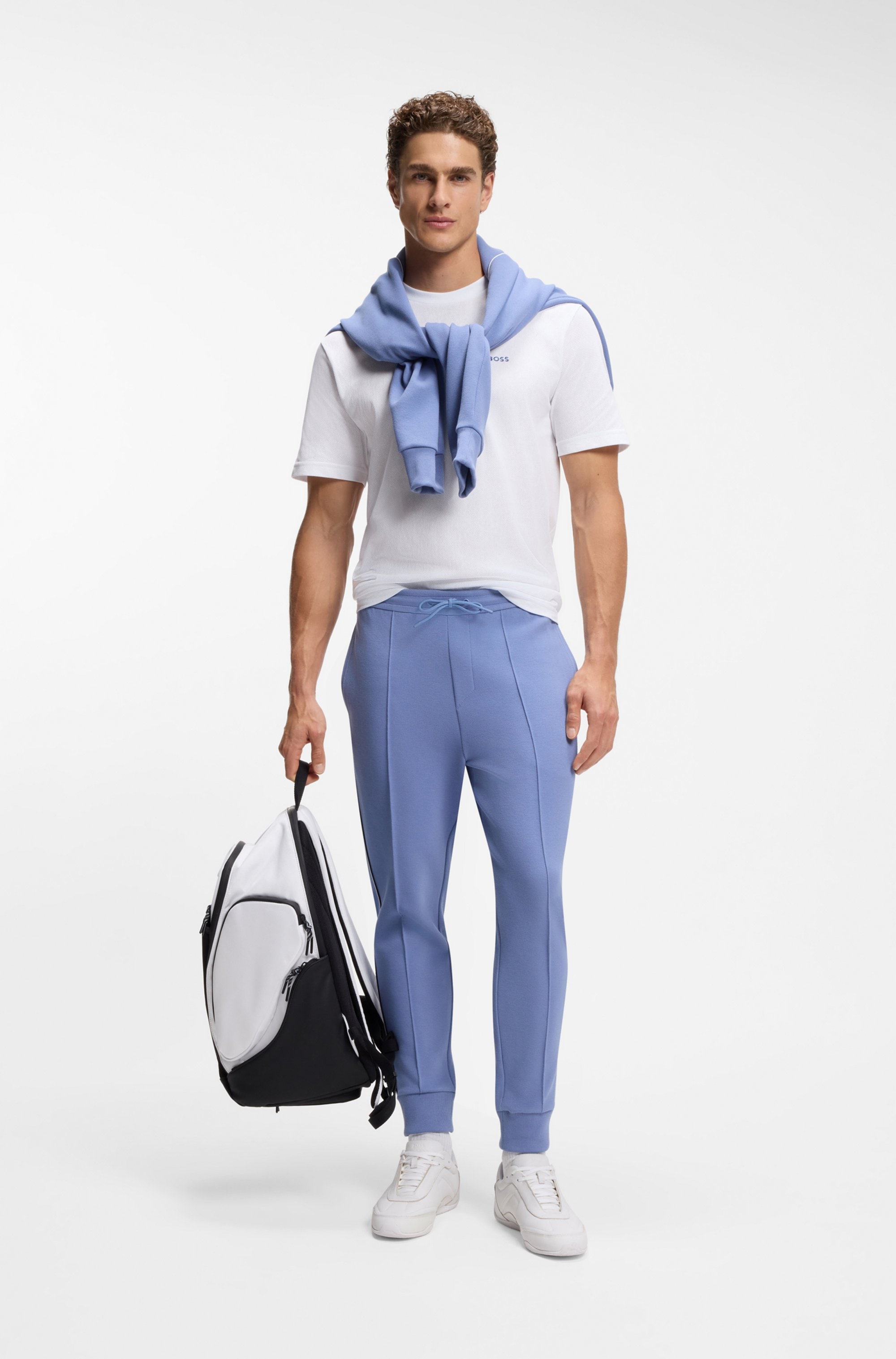 BOSS GREEN T-Shirt Rückendruck, Regular Fit, reine Baumwolle