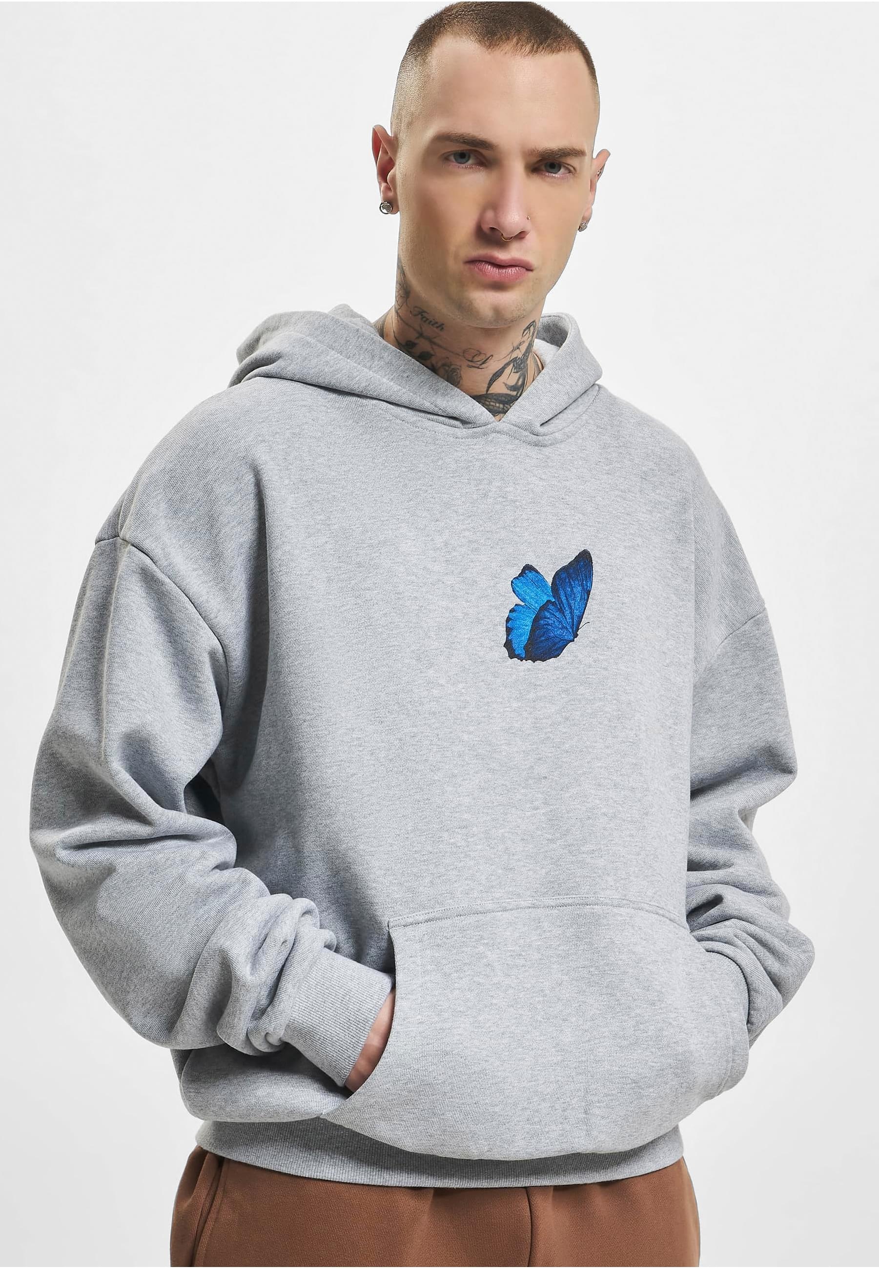 MisterTee Sweatshirt »MisterTee Unisex Le Papillon Heavy Oversize Hoody«, (1 tlg.)