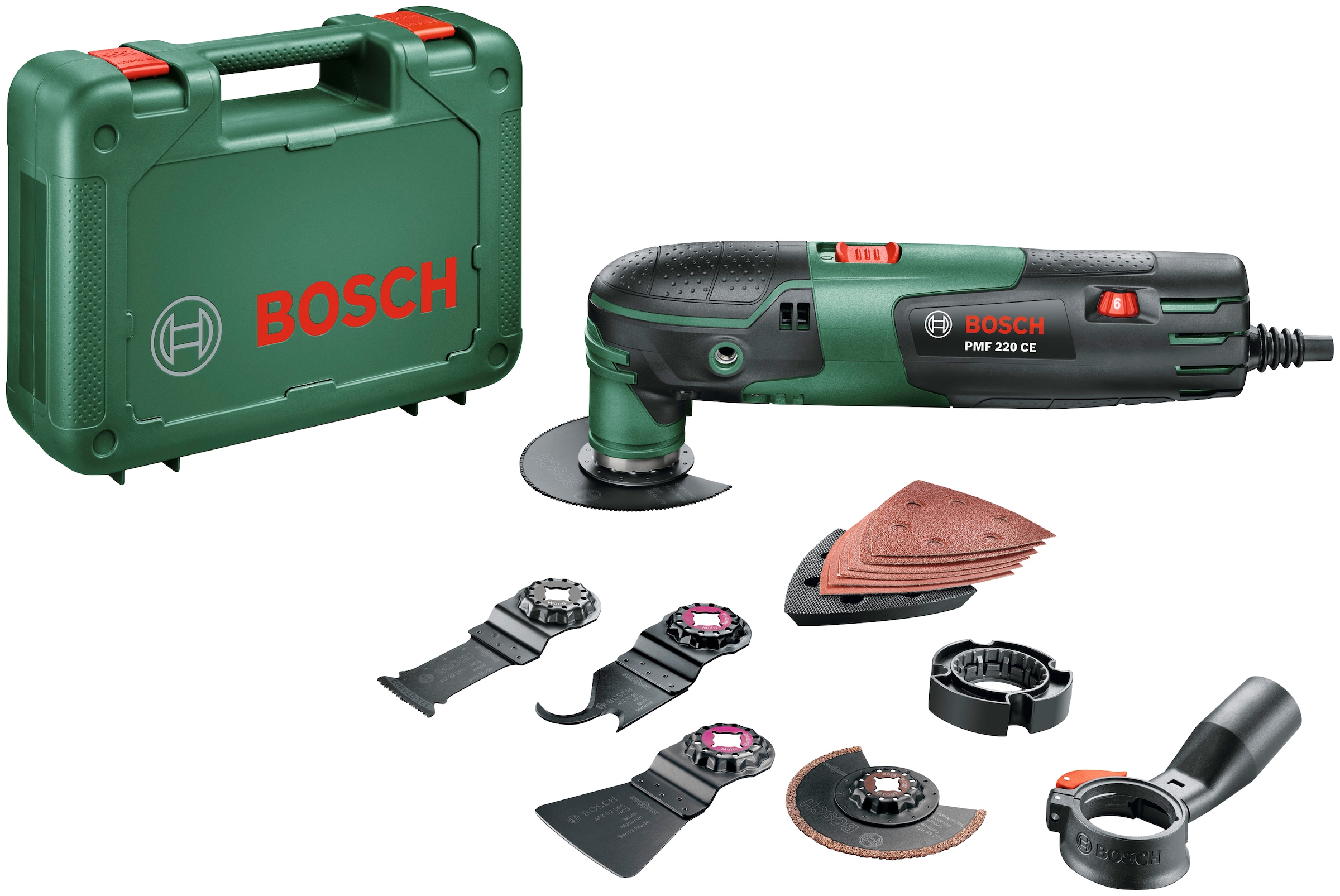 Bosch Home & Garden Elektro-Multifunktionswerkzeug "PMF 220 CE", (Set), 220 W