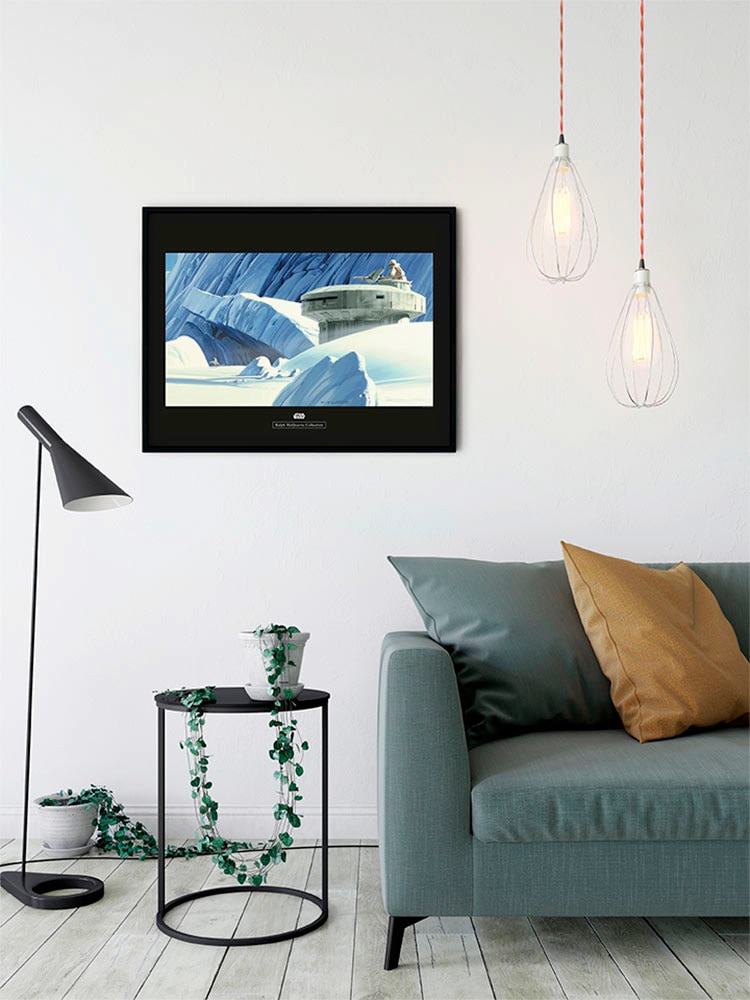 Komar Bild »Star Wars Classic RMQ Hoth Echo Base« Star Wars 1 Stk. tlg. Wandbild zur Dekoration im Kinderzimmer - ohne Rahmen