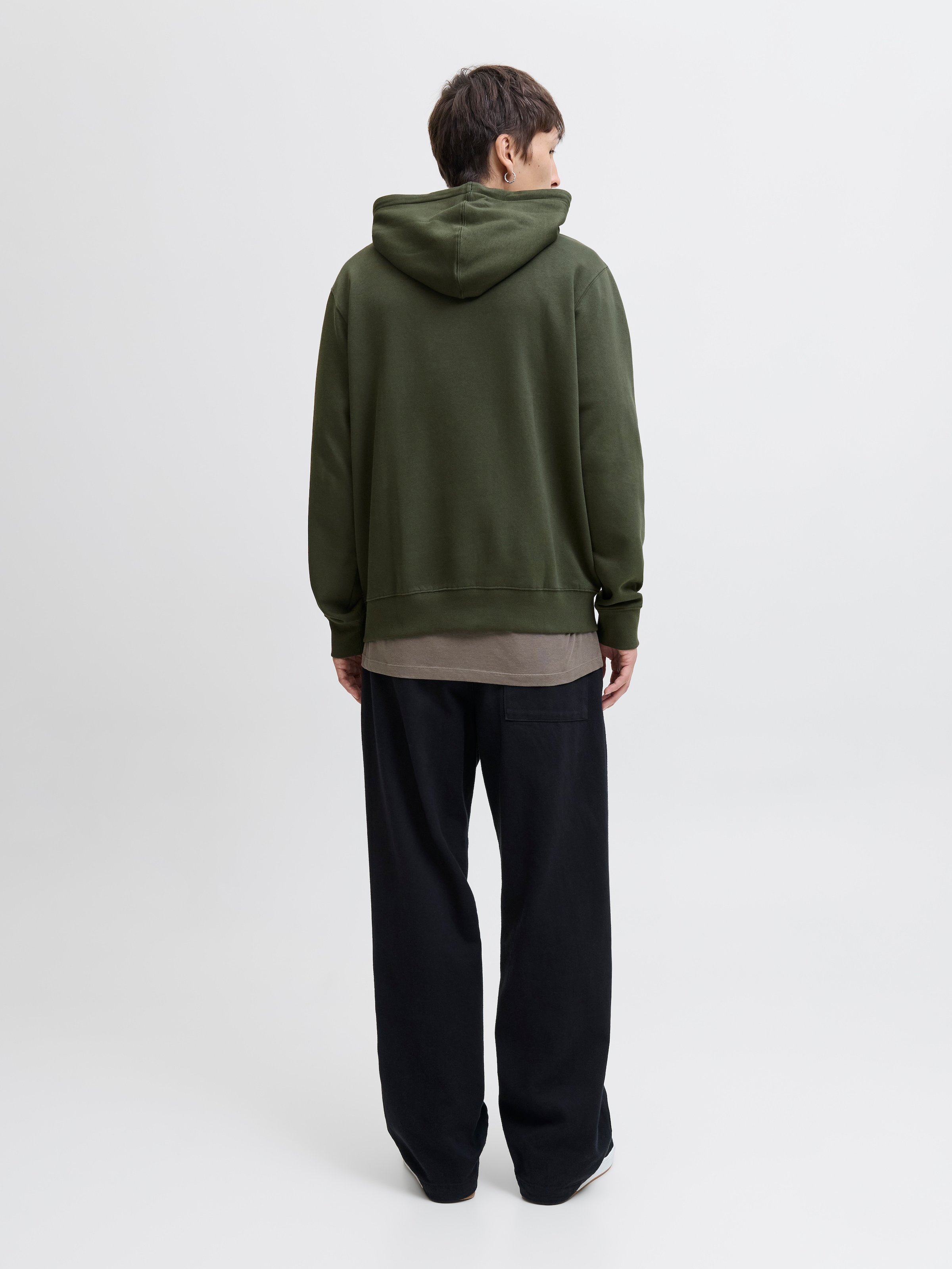 Jack & Jones Kapuzensweatshirt »JJESTAR BASIC SWEAT HOOD NOOS«, mit Rippbündchen