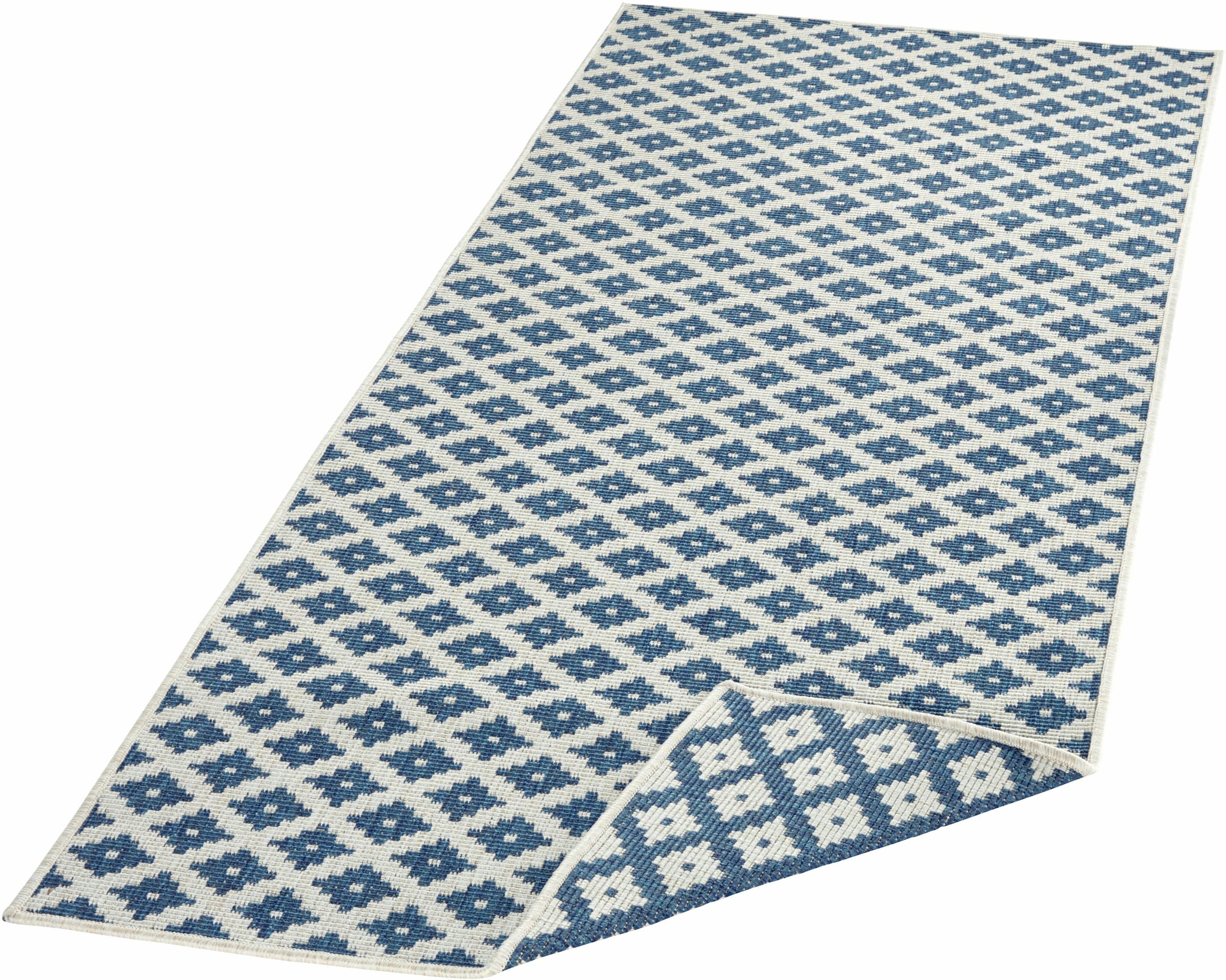 rechteckig, | Läufer NORTHRUGS »Nizza«, BAUR In-& Outdoor, Balkon, Wohnzimmer, Wasserfest Garten, Wetterfest,