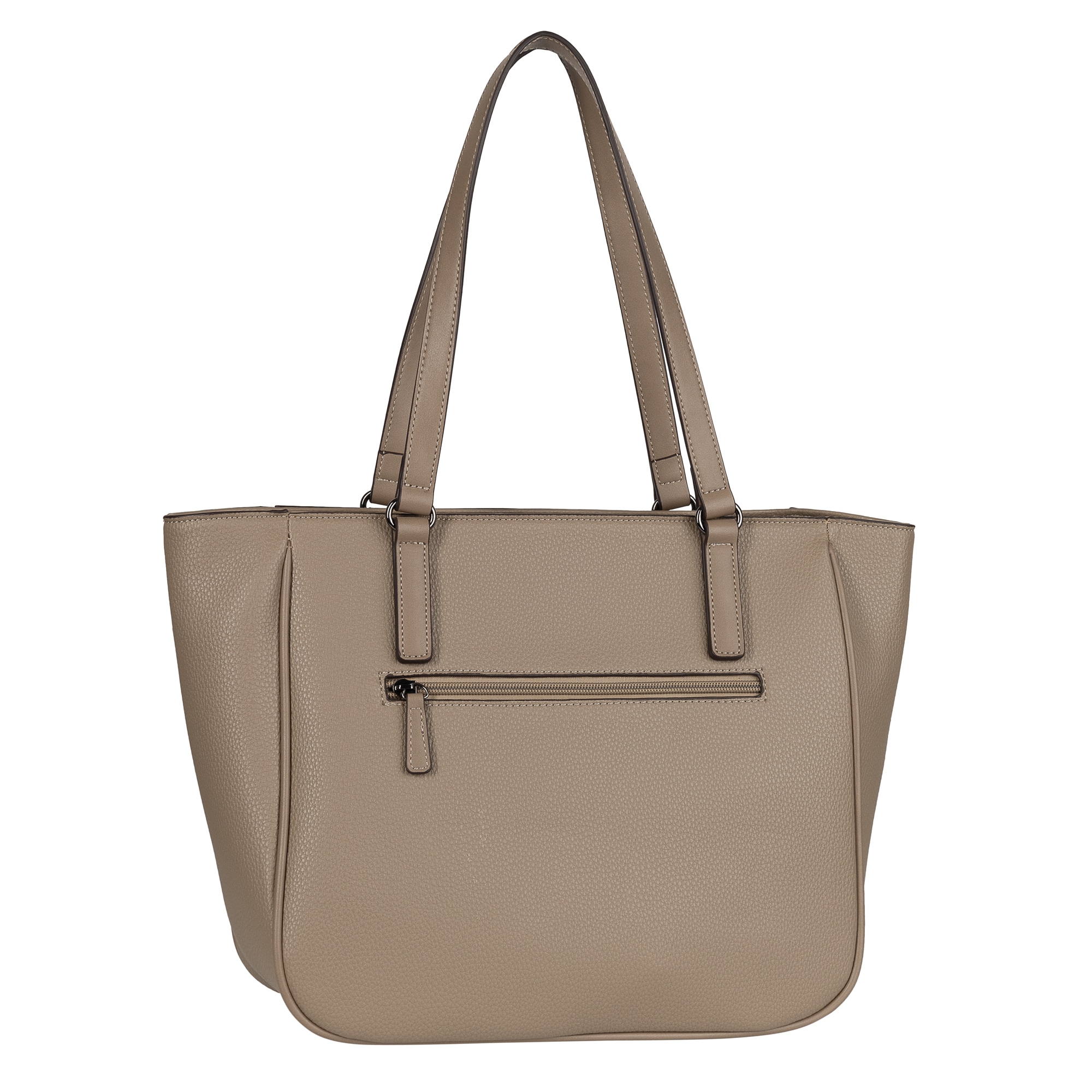 Gabor Shopper »Galinna«, weiches Lederimitat mit Metalldetails und Kontrastnähten