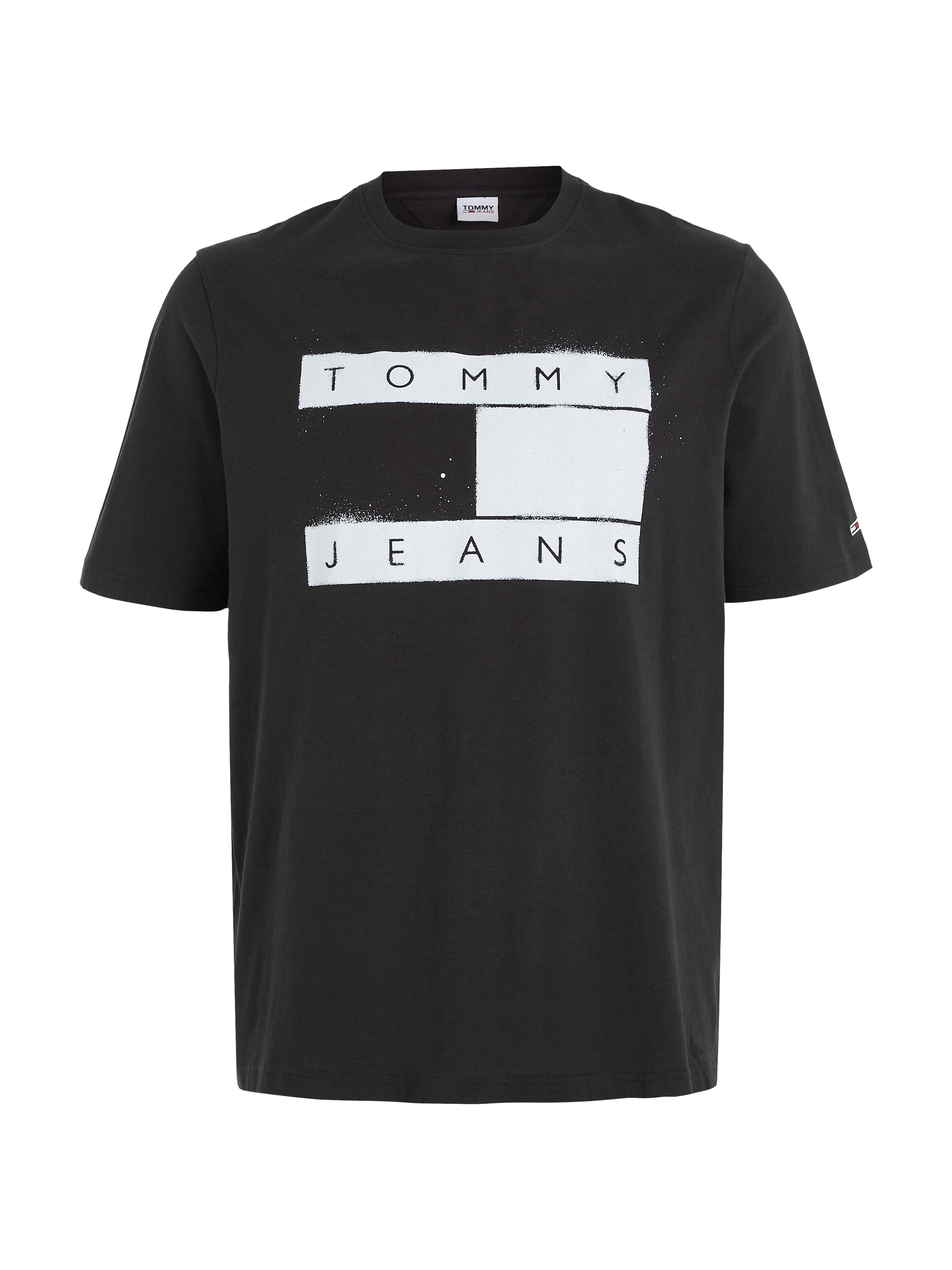 Tommy Jeans Plus T-Shirt »TJM PLUS RLX SPRAY FLAG TEE« ▷ kaufen | BAUR