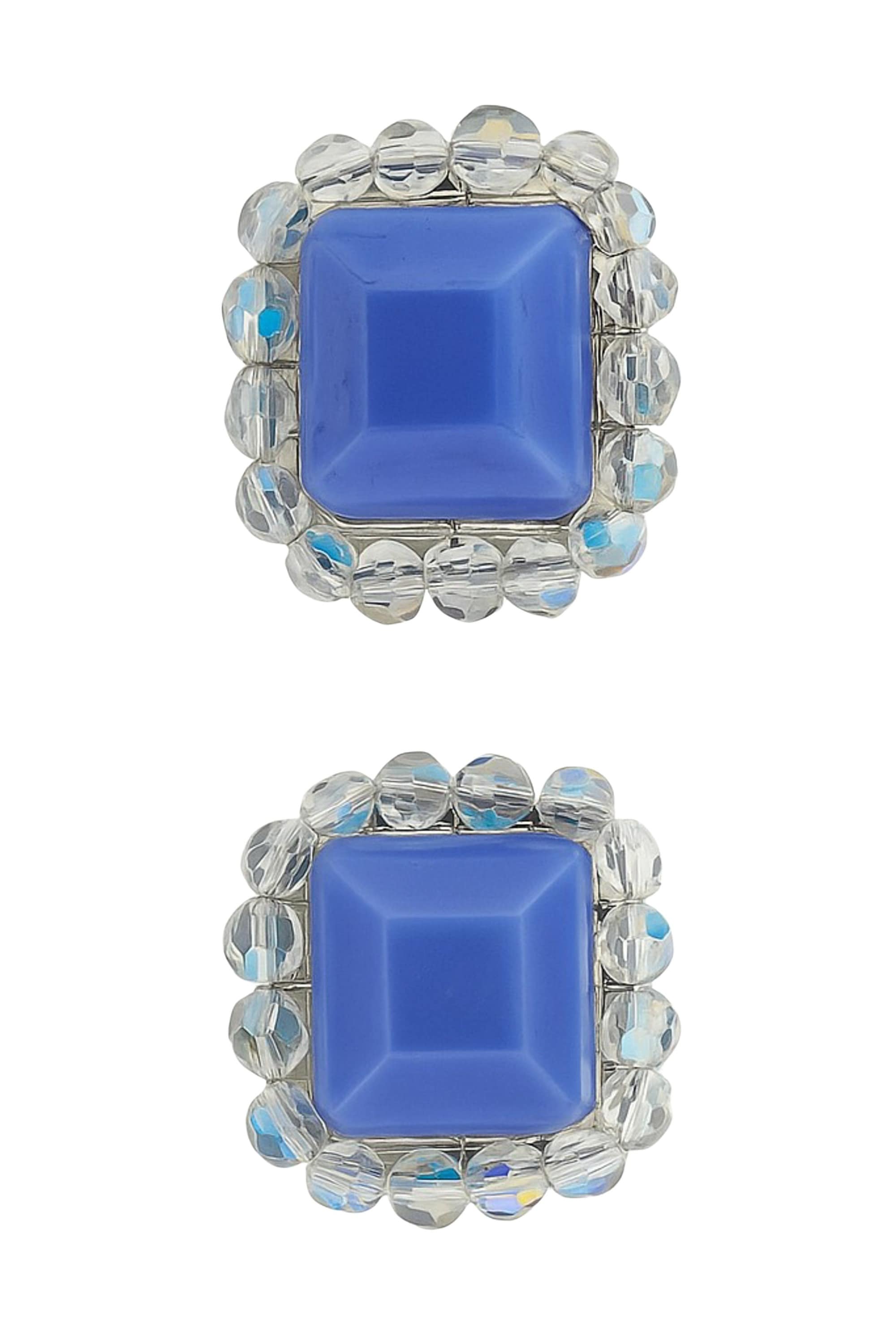 COLLEZIONE ALESSANDRO Paar Ohrclips "Sparkle Square" günstig online kaufen