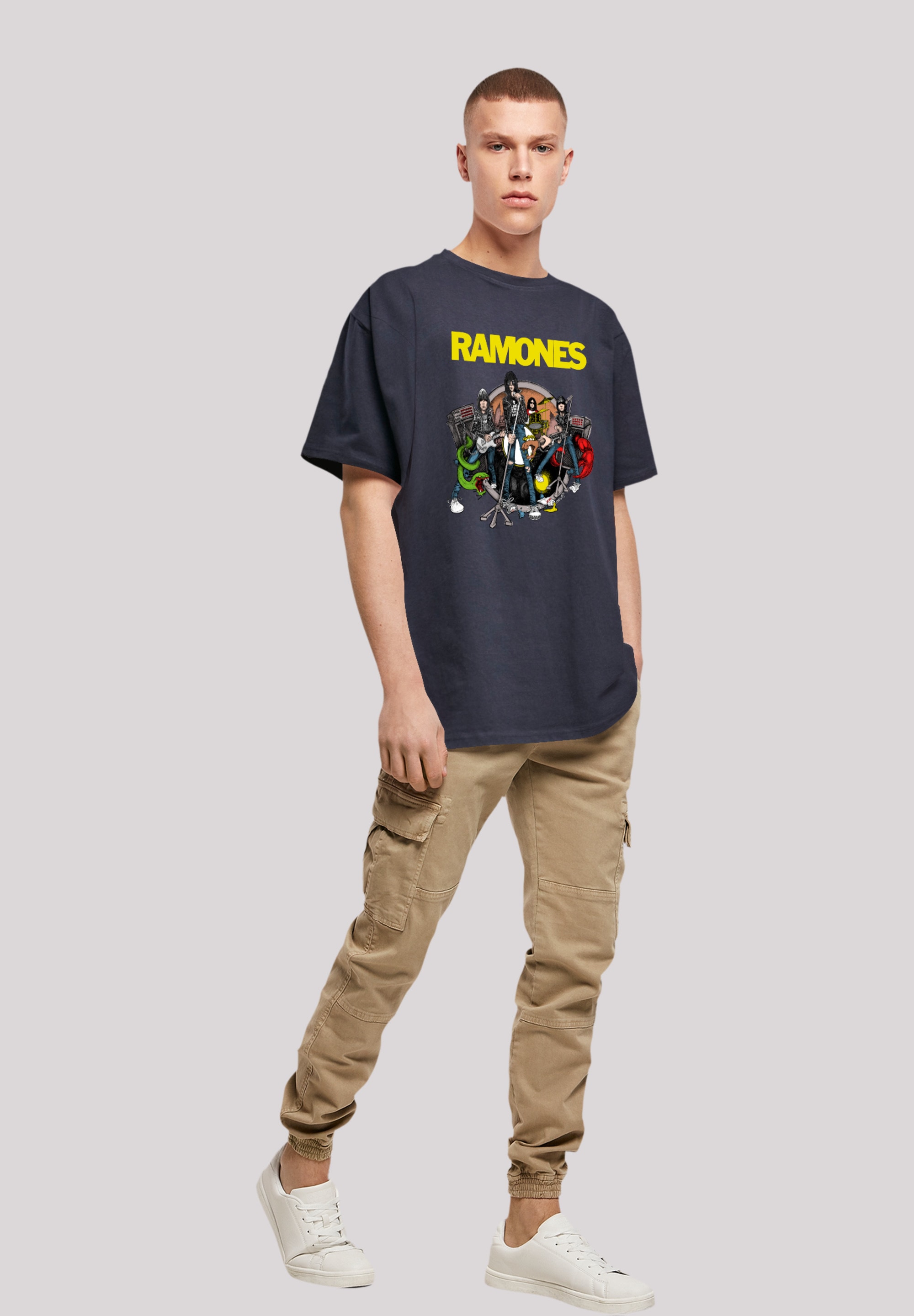 F4NT4STIC T-Shirt »Ramones Rock Musik Band Road To Ruin«, Premium Qualität,  Band, Rock-Musik ▷ bestellen | BAUR