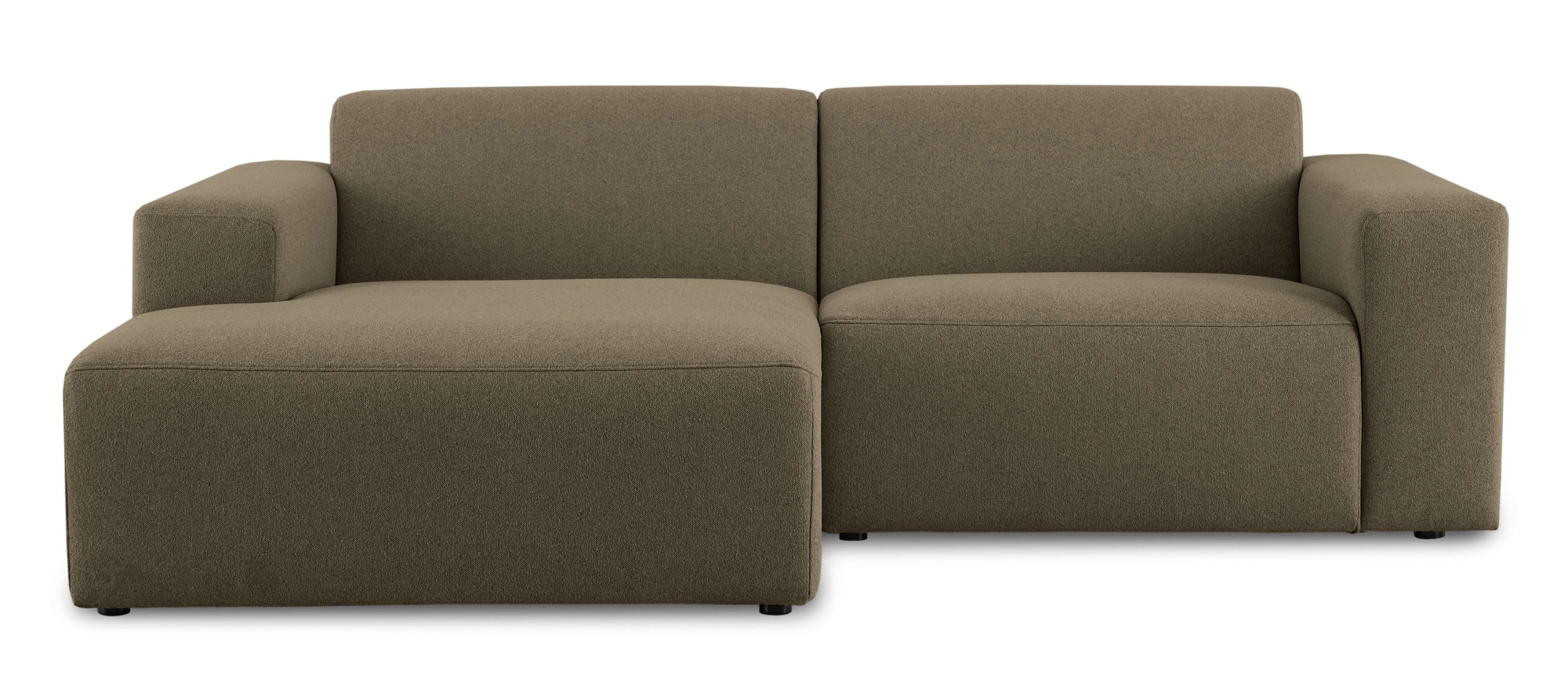 INOSIGN Ecksofa »Koa,228cm, L-Form, Modulsofa, Webstoff, Cord«, Designsofa, weicher Lounge-Sitzkomfort, Welleunterfederung, bodentief