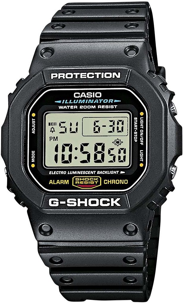 CASIO G-SHOCK Chronograph »Time Catcher, DW-5600E-1VER«