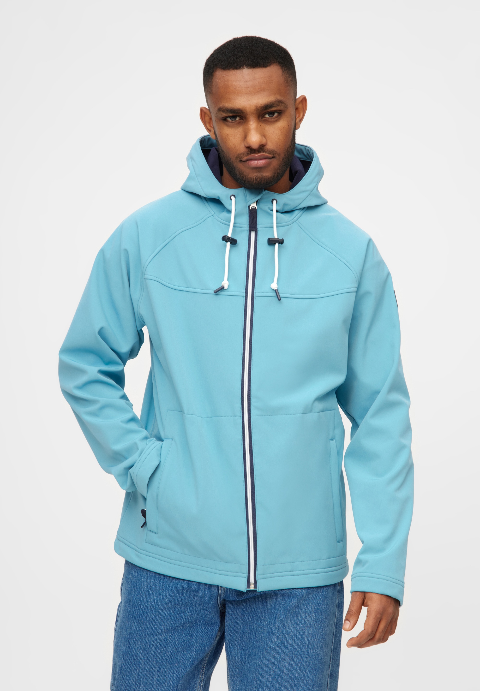 Derbe Softshelljacke "Isleby", mit Kapuze, Wasserabweisend, winddicht, atmu günstig online kaufen